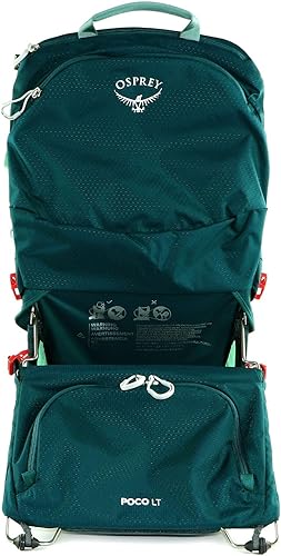 Miniatura 2 de Osprey Poco LT - Mochila ligera para niños, color verde azulado, carga mínima 23.8lbs - Carga máxima 48.5lbs