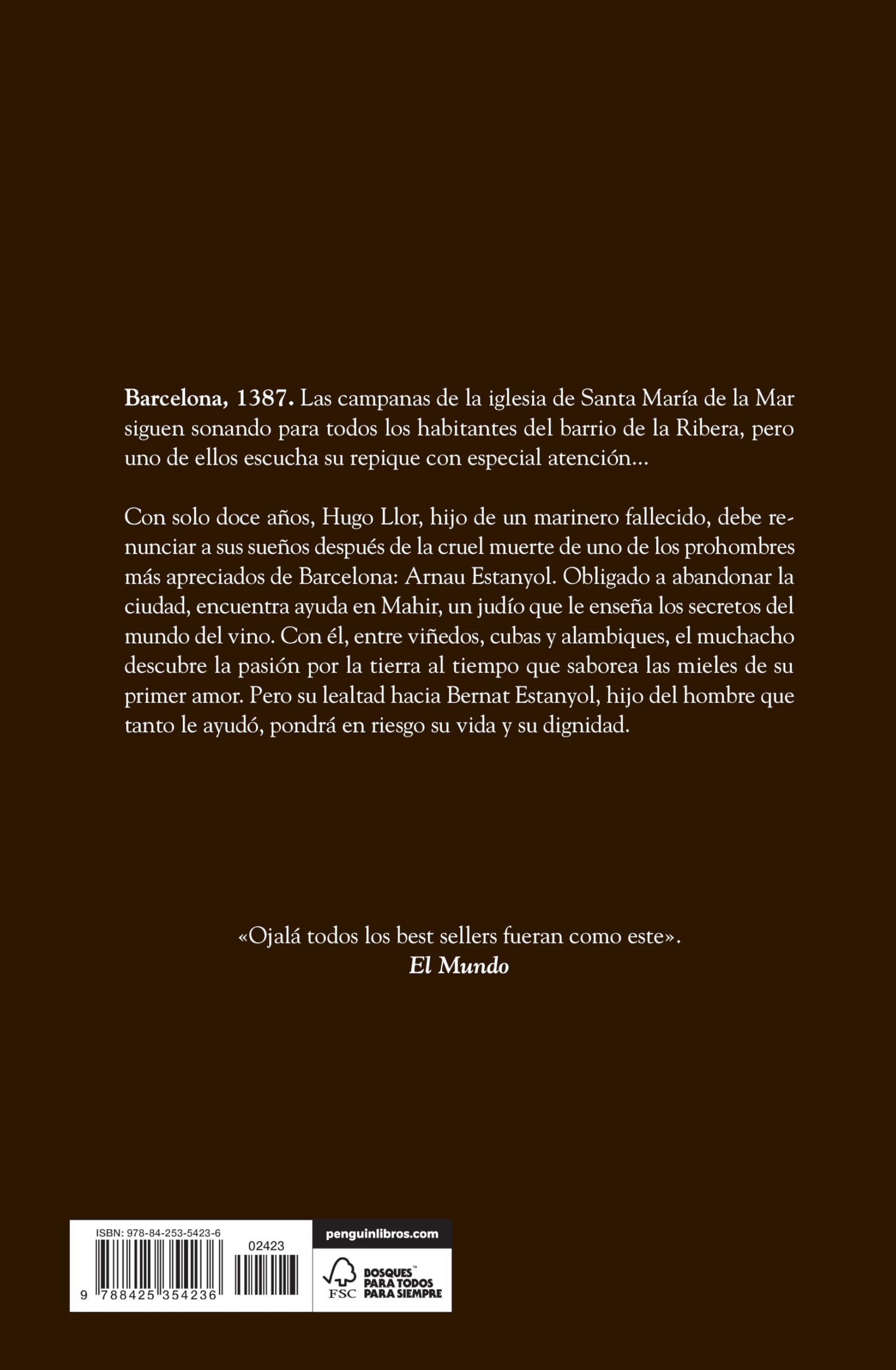 Los herederos de la tierra (La catedral del mar 2) (Novela histórica)