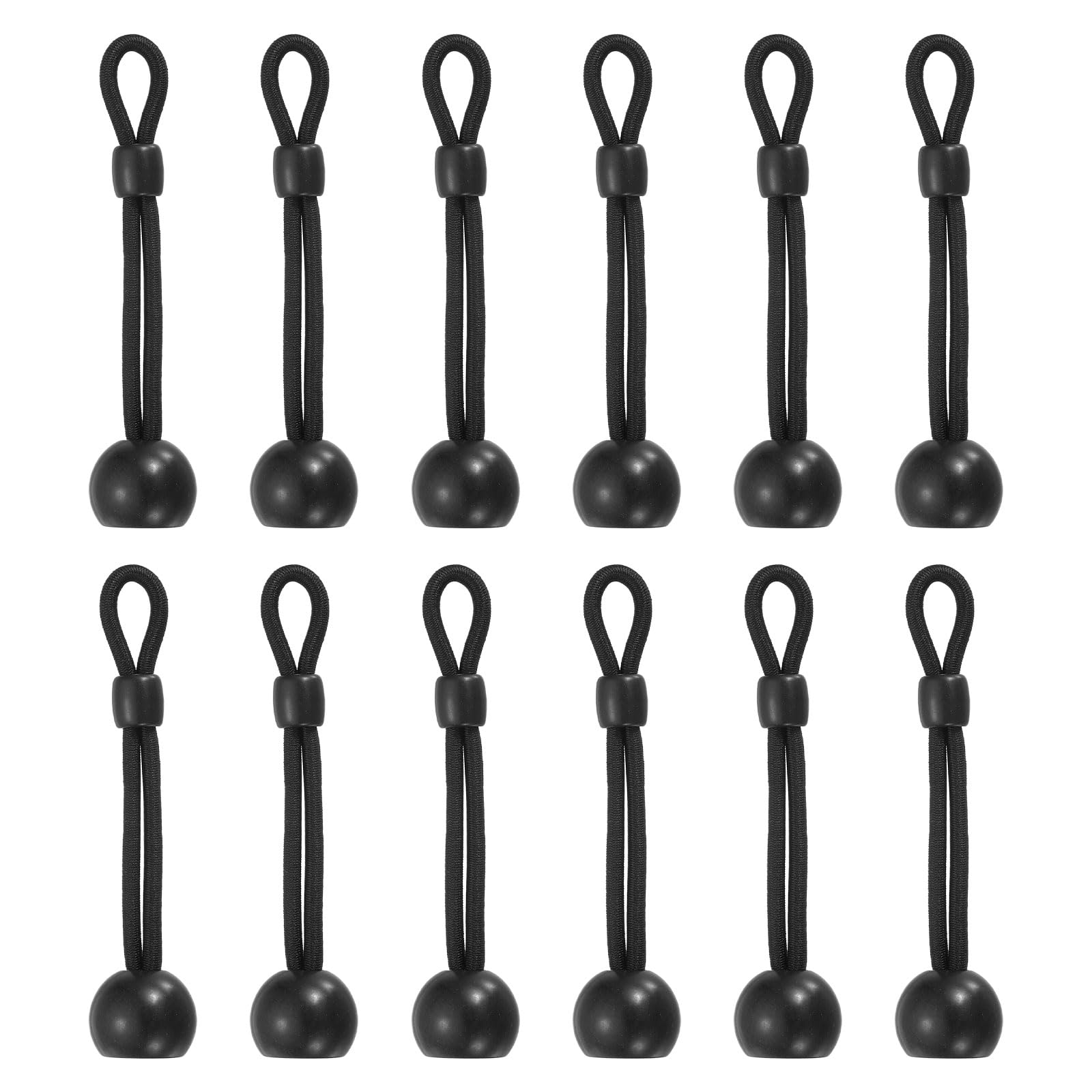 Amarres elásticos uxcell de 4 pulgadas para persianas enrollables y toldos de exterior juego de 12