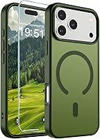 Vista 121 de SUPFINE - Funda magnética para iPhone 11, apta para MagSafe (protección contra caídas de grado militar, 10 pies), delgada, translúcida, a prueba