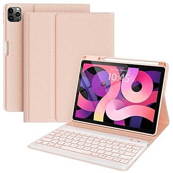iPad Air パープル11インチ pencil proキーボード付き Amazon.com: Keyboard Case for iPad Pro 11 inch， Case with