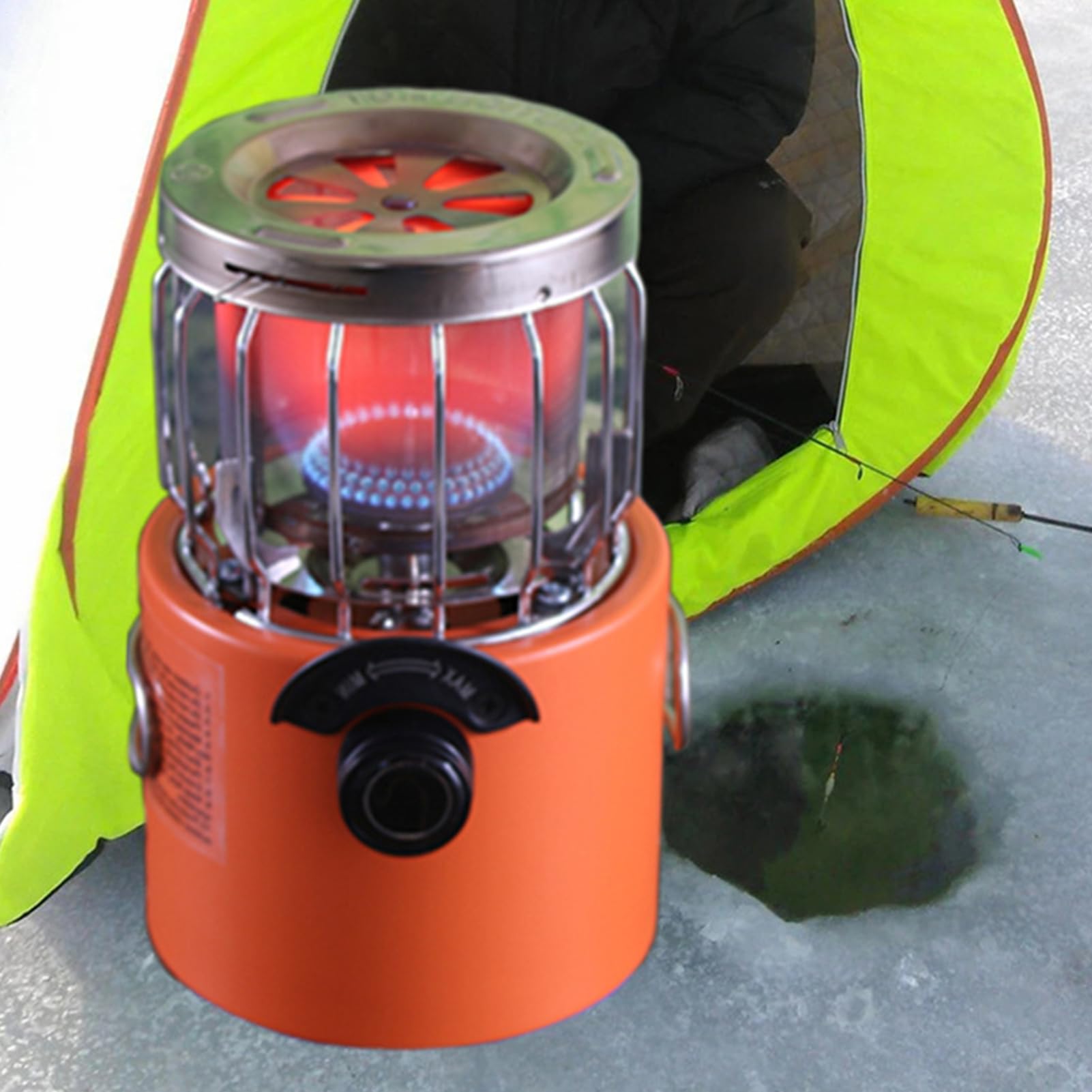 Chauffage de poêle d'extérieur multifonction pour camping, cuisine