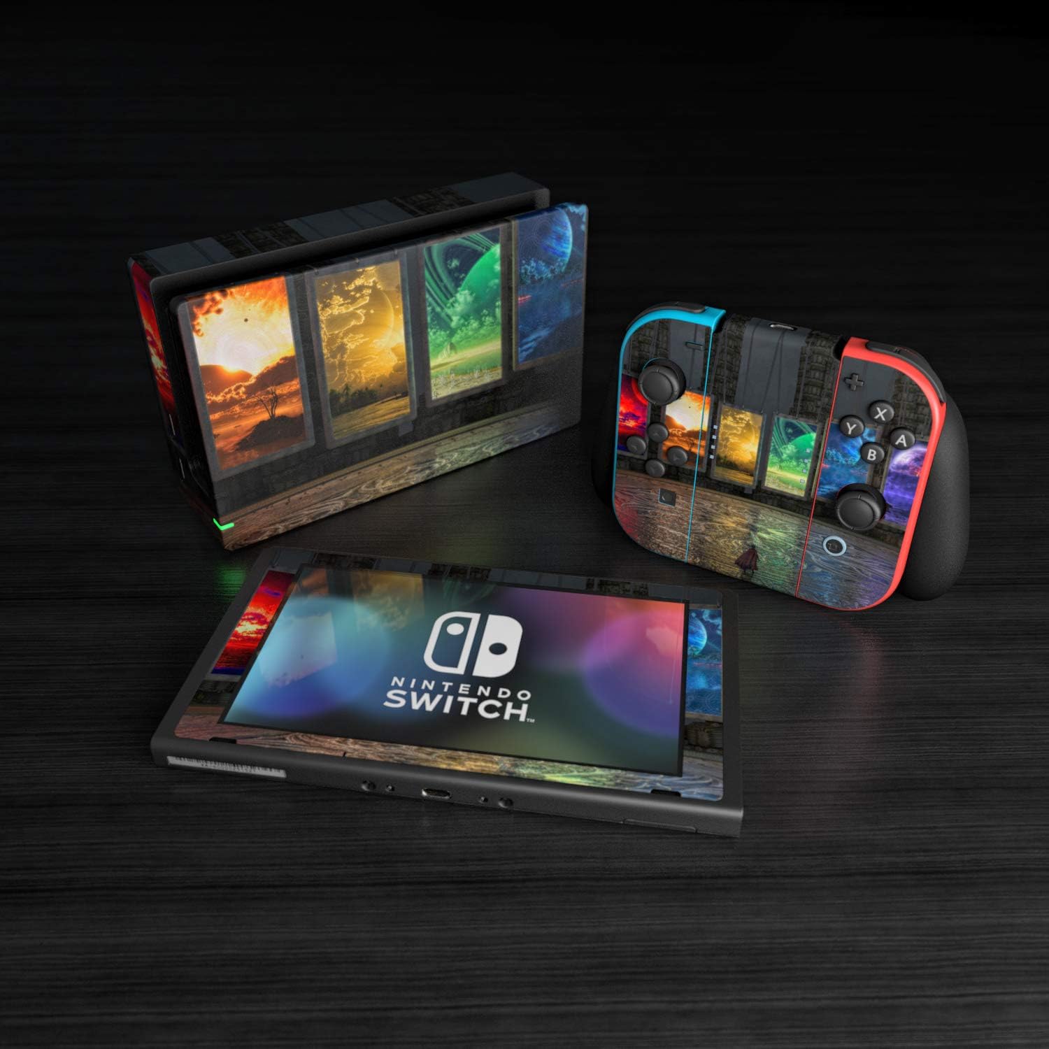 Portals - Decal Sticker Wrap - Compatible with Nintendo Switch image 4