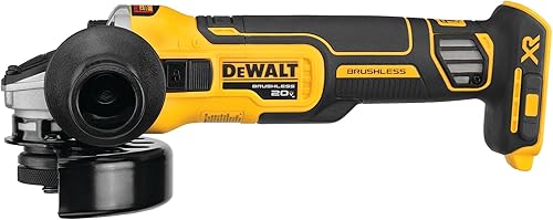 Miniatura 7 de DEWALT Amoladora angular MAX* XR de 20 V con freno de retroceso, interruptor deslizante, 4-1/2 pulgadas, solo herramienta (DCG405B)