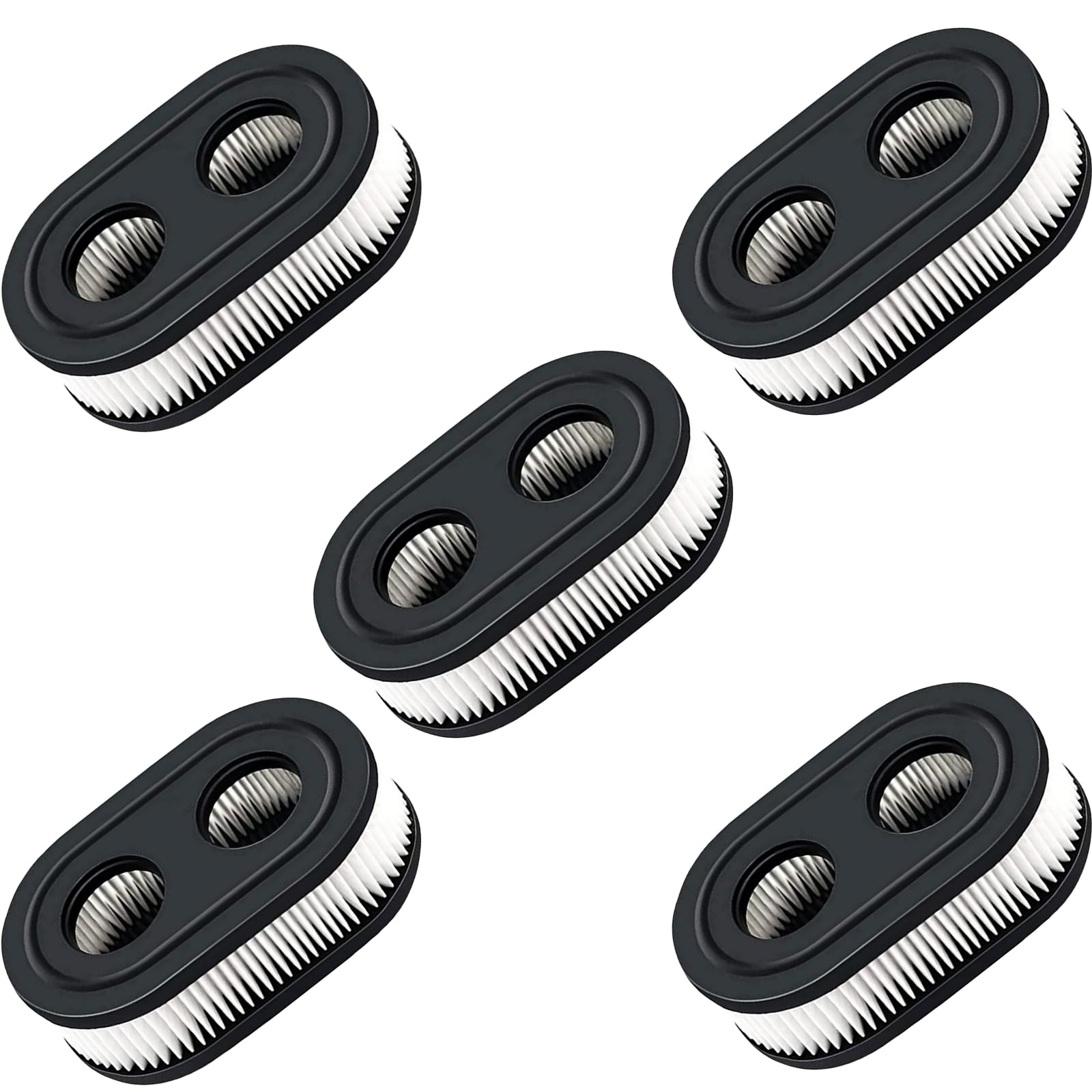 5-pack 593260 Air Filter 798452 334404 for Lawn Mower Air Cleaner Cartridge Filter Replacement for 500EX 550EX 575EX 625EX 675EXI 725EXI, Toro Recycler Series Engine