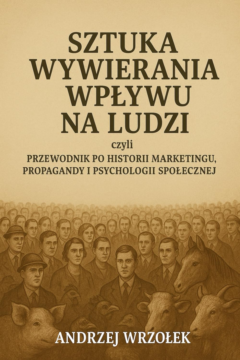 SZTUKA WYWIERANIA WPŁYWU NA LUDZI CZYLI PRZEWODNIK PO HISTORII MARKETINGU, PROPAGANDY I PSYCHOLOGII SPOŁECZNEJ
