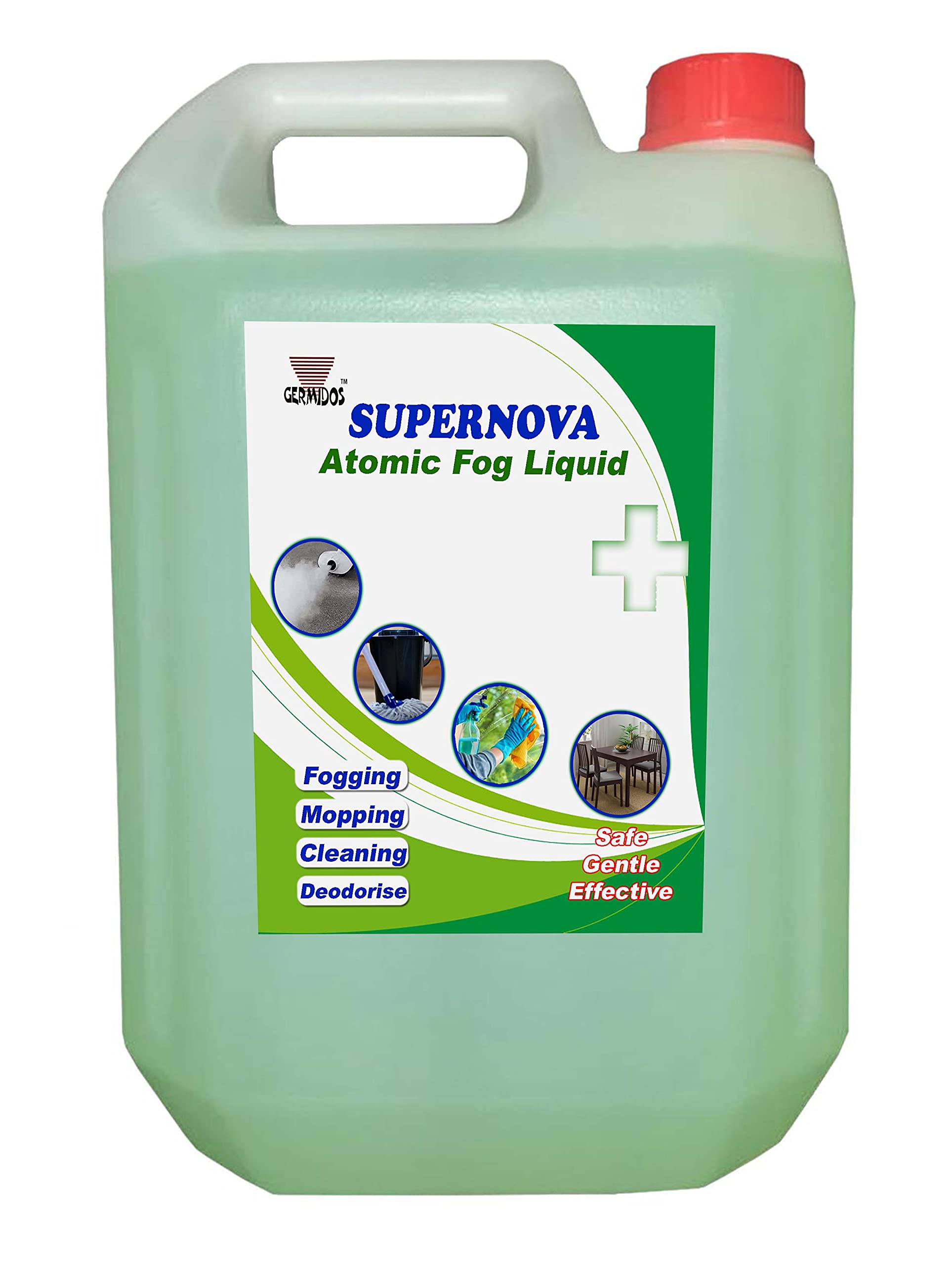 Supernova Lab-Tested Fog Machine Smoke Liquid Disinfectant For Fumigation,Cleaning,Sanitization And Floor Mopping(5L Pack)-image-49