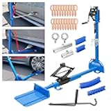 Car Sheet Metal Dent Repair Tool - Automotive Sheet Metal Repair Tools,PDR Tools with Pull Row and ot Pieces,3 in 1 PDR Dent Puller Kits