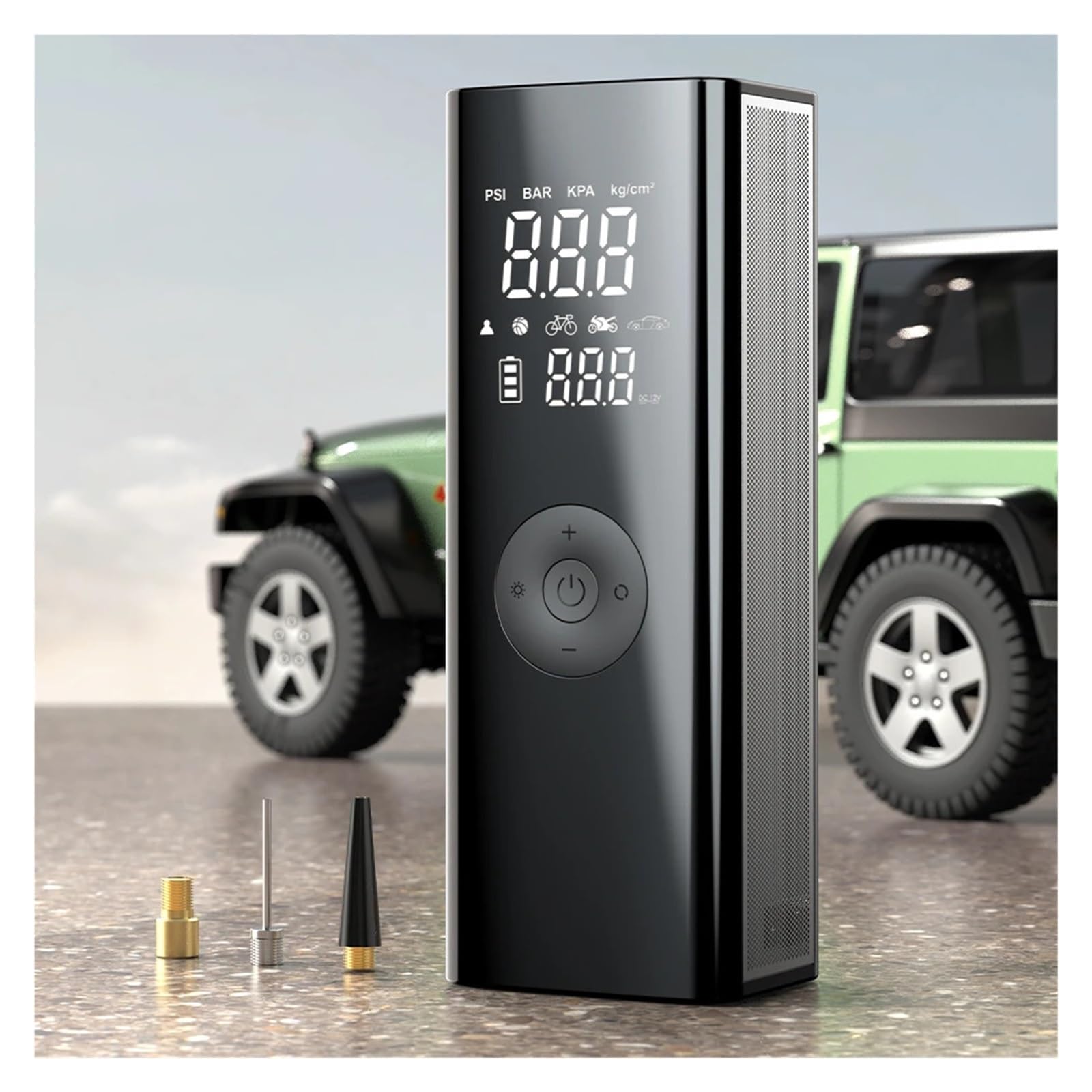 Pompa d'Aria Elettrica Wireless Compressore Portatile 25 Cilindri Gonfiaggio Rapido Adatto for L'emergenza di Viaggio SUV del Camioncino Inflazione Istantanea
