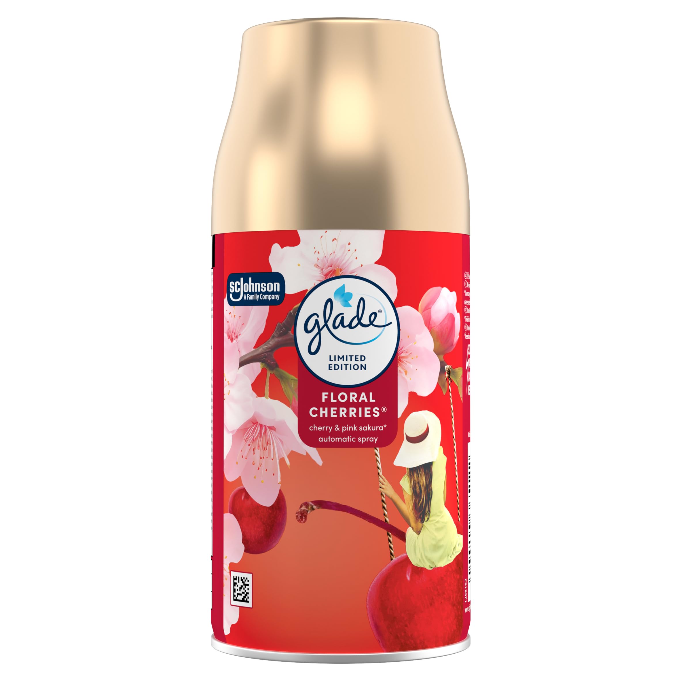 Glade Automatic Spray Air Freshener Refill Frosted Floral Cherries 269Ml