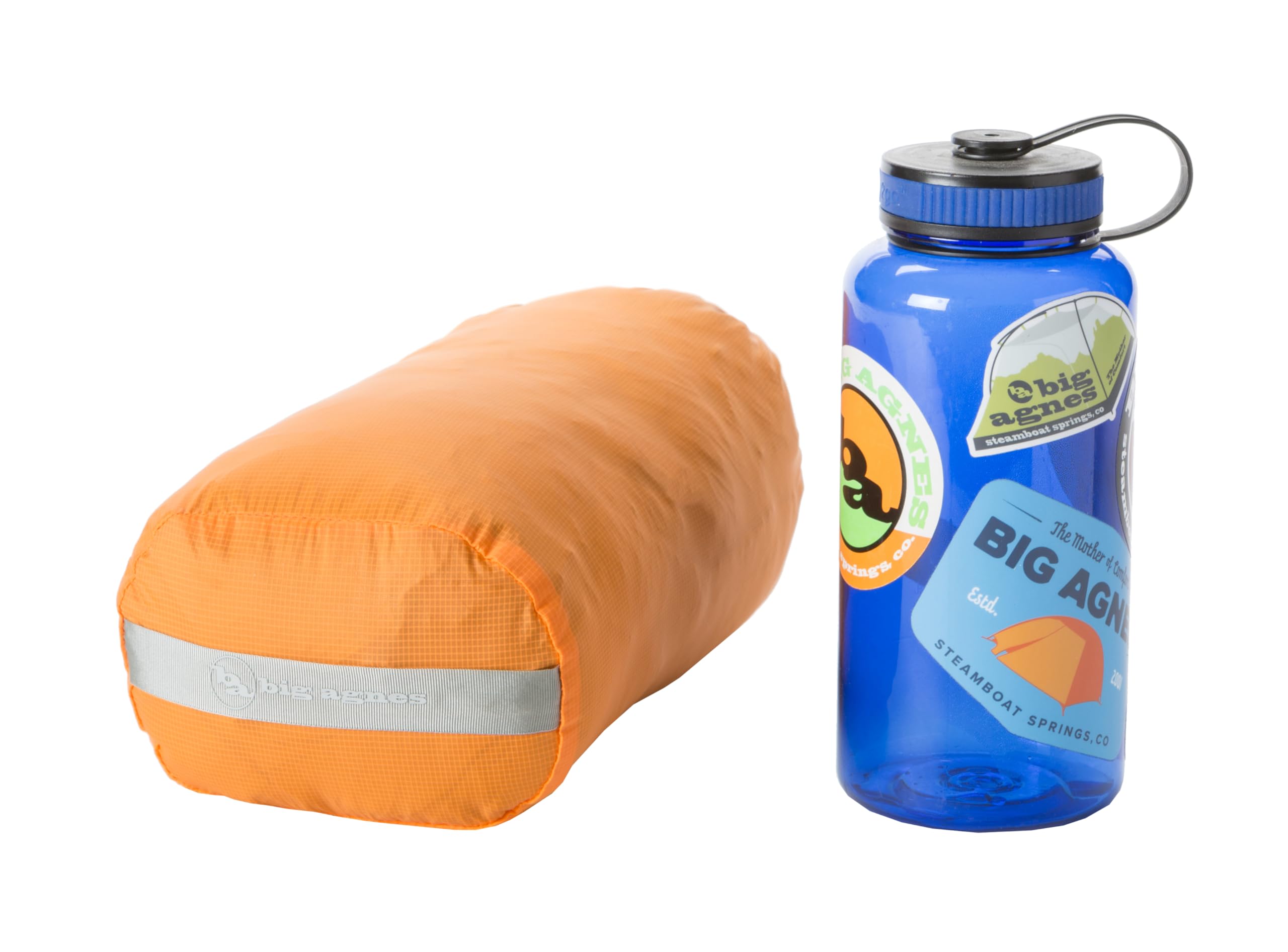 Big Agnes Essentials Stuff Sack, Tangelo, Set of 3 (2L, 3L, 5L)