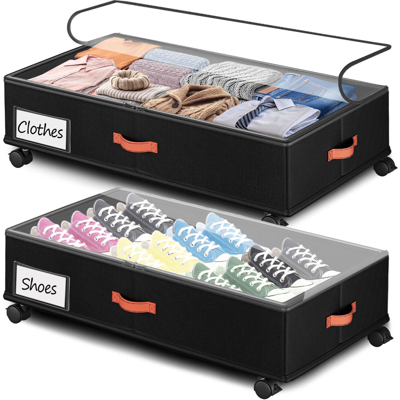 Tsinglax Under Bed Storage with Wheels