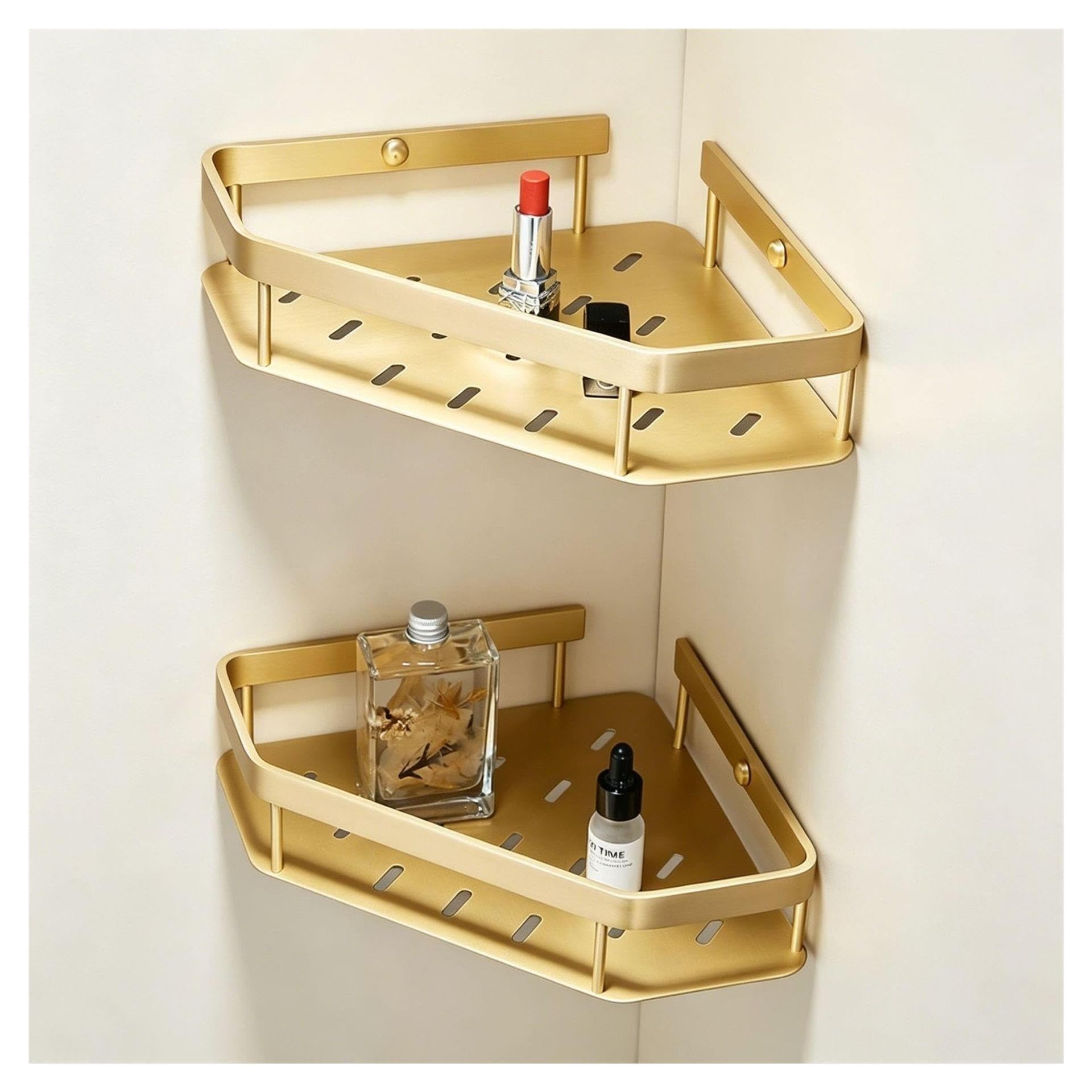 Toallero De Latón, Oro Cepillado, Juego De Baño