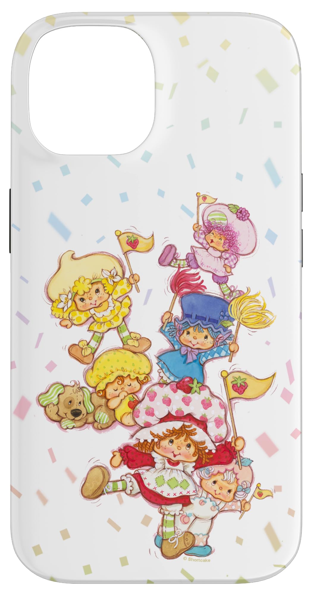 iPhoneアクセサリー cake Cartoon Ice Cream Cake Phone Case with Bow Knot Cutie Camera