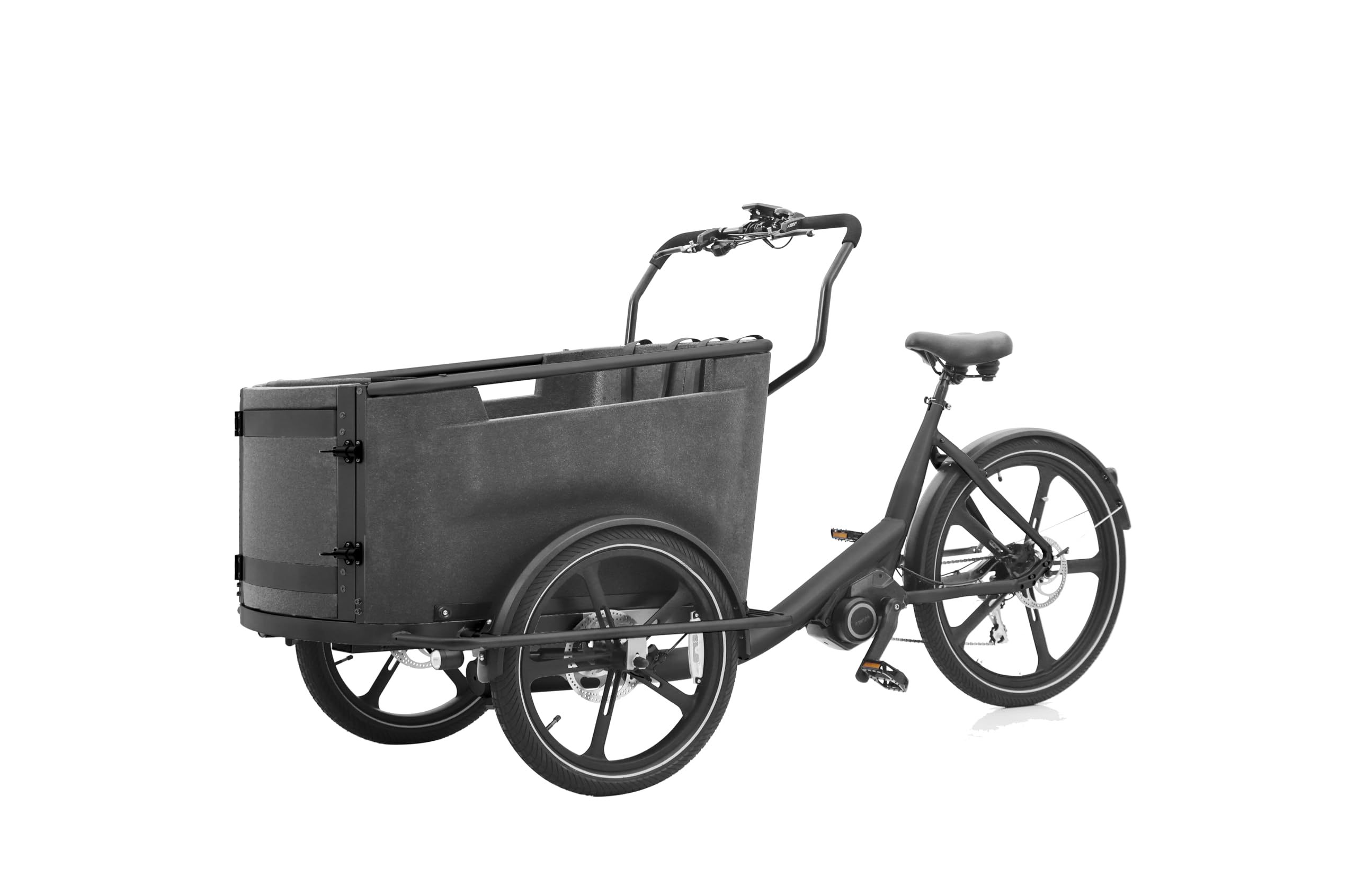 lastenfahrrad kindertransport elektro SachsenRad T9 Grand Modern 250W 36V 14.5AH für mit feuerfester EPP-Box mit Einstiegstür, 110NM Mittelmotor mit Drehmomentsensor Sport & Freizeit ipad air accessory Ski Gloves DESCENTE Frame Size:Standard