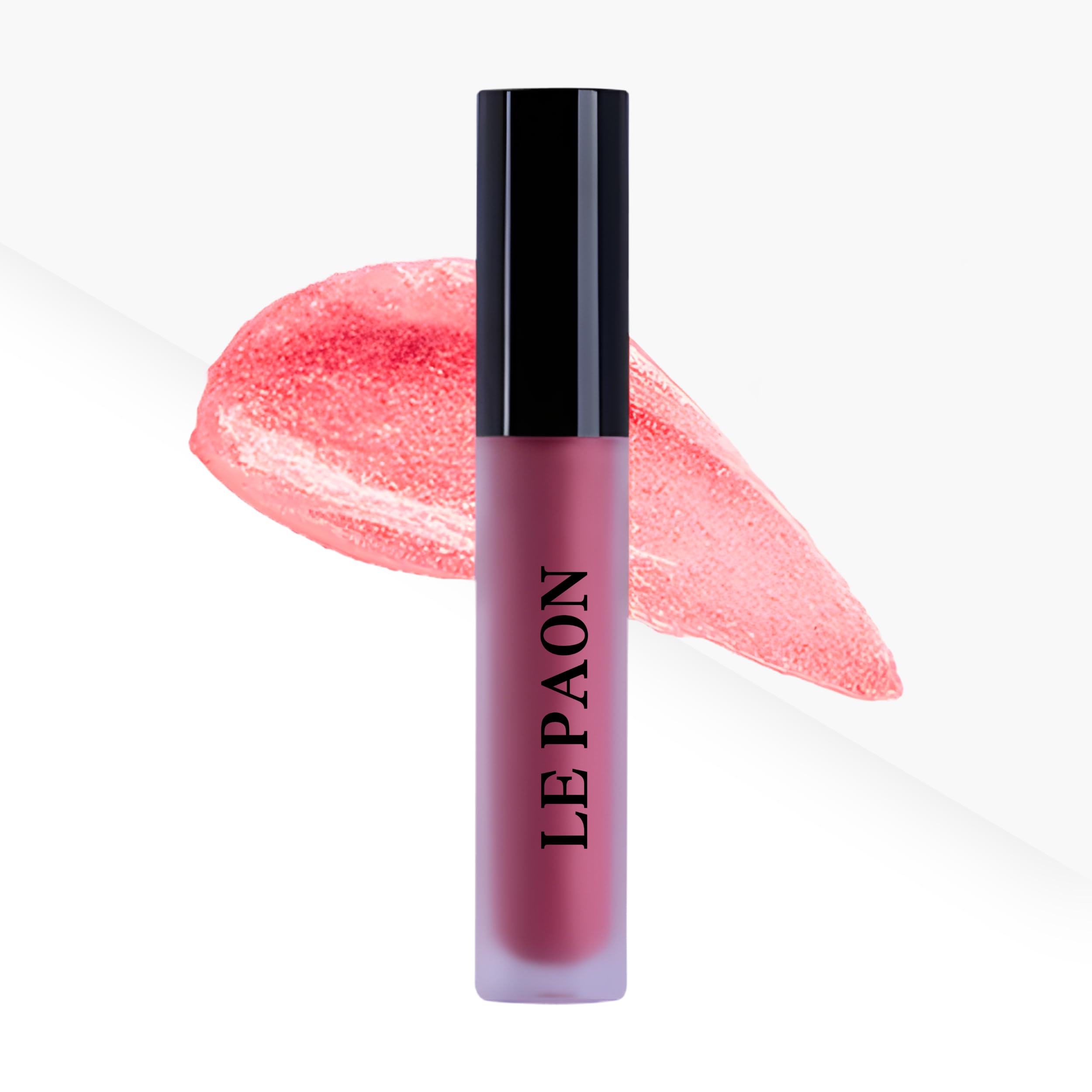 LePaon Cosmetics Pout Cloud Lipgloss Long-wear Transfer-Proof Matte Lipstick with High Pigment Payoff Infused with Vitamin E for