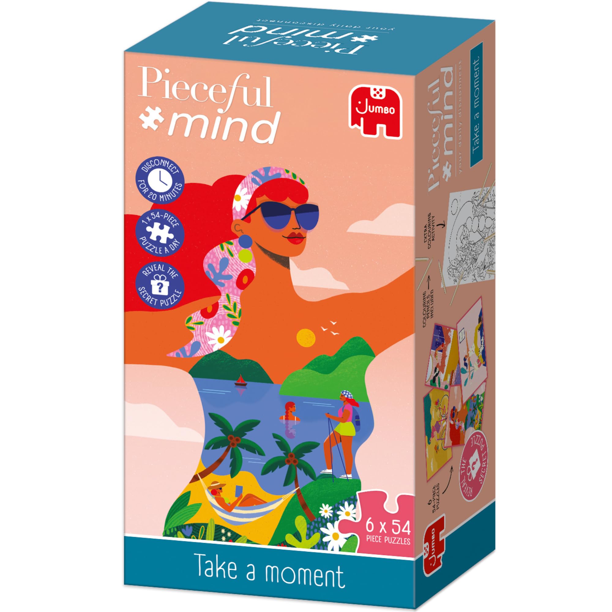 Pieceful mind - Take a moment - Puzzle 54 Teile