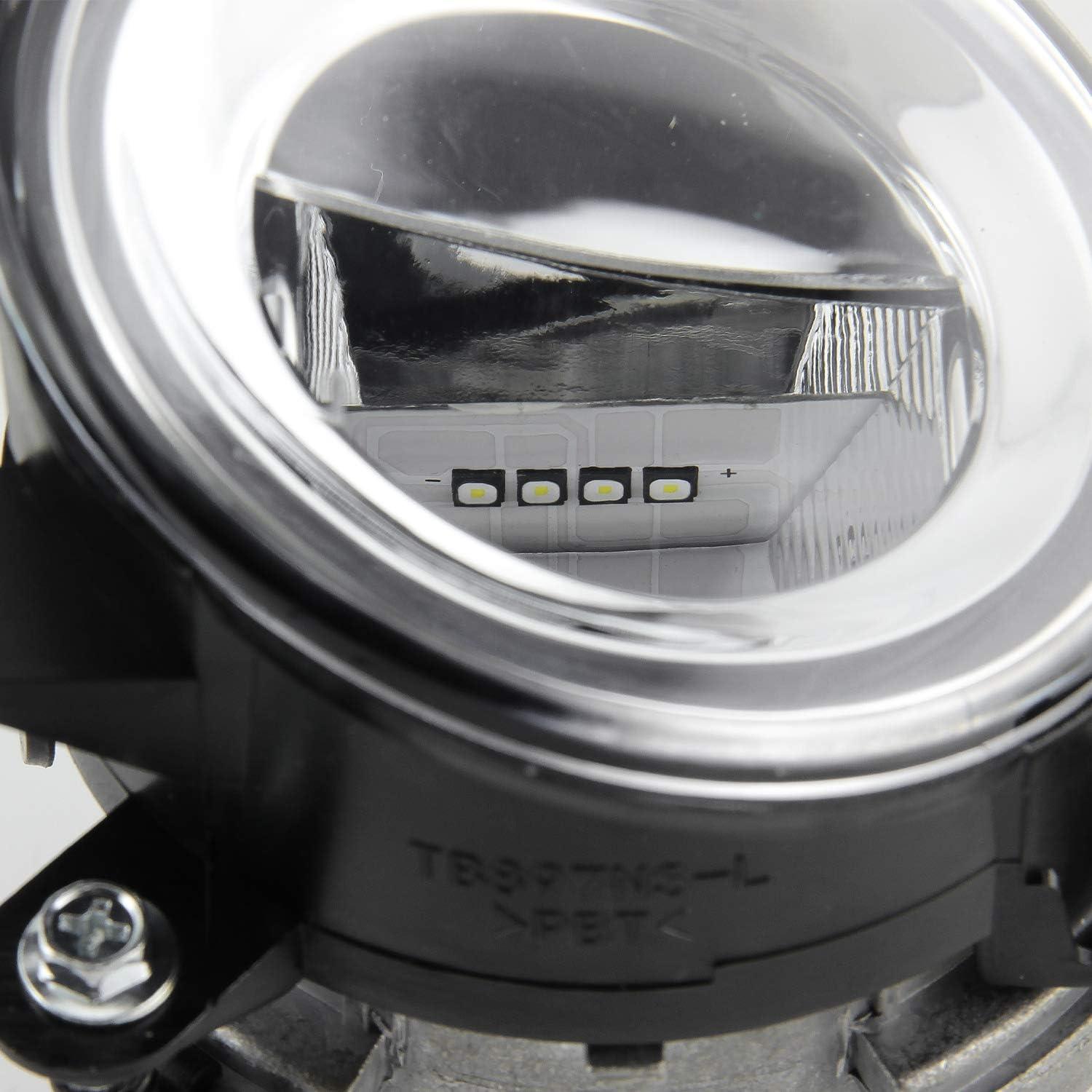 AKKON - Fit 2019-2023 Maxima Bumper Driving Chrome [Full LED] Fog Light Signal Lamp Pair Driver Left+Passenger Right Replacement