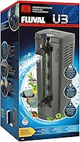 Fluval U3 Underwater Filter for 24-40 Gallon Tanks - 3-Stage Filtration for Freshwater, Saltwater, Aquariums & Reptile Habitats