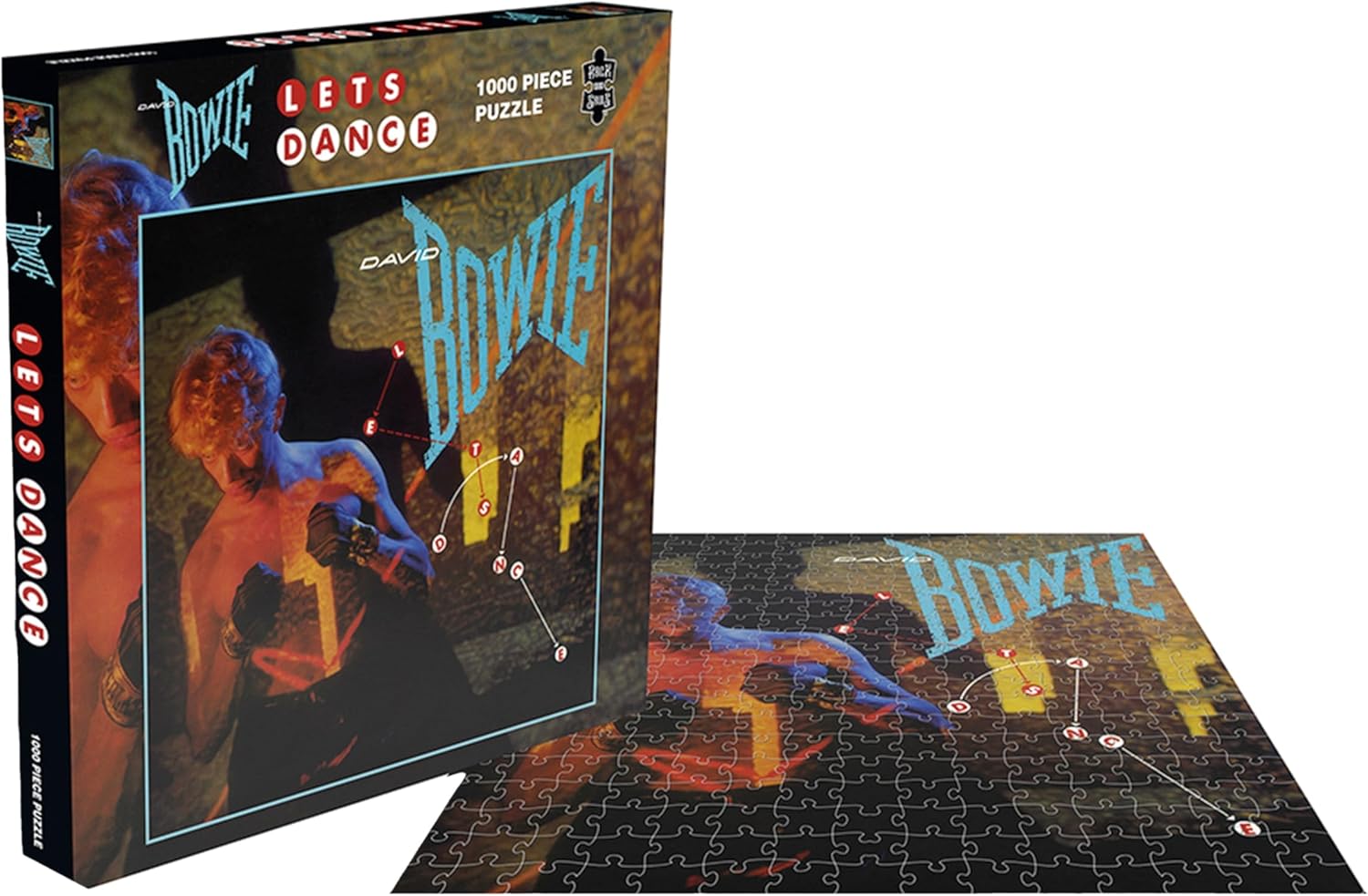RockSaws - Bowie,David Let's Dance (1000 Piece Jigsaw Puzzle)