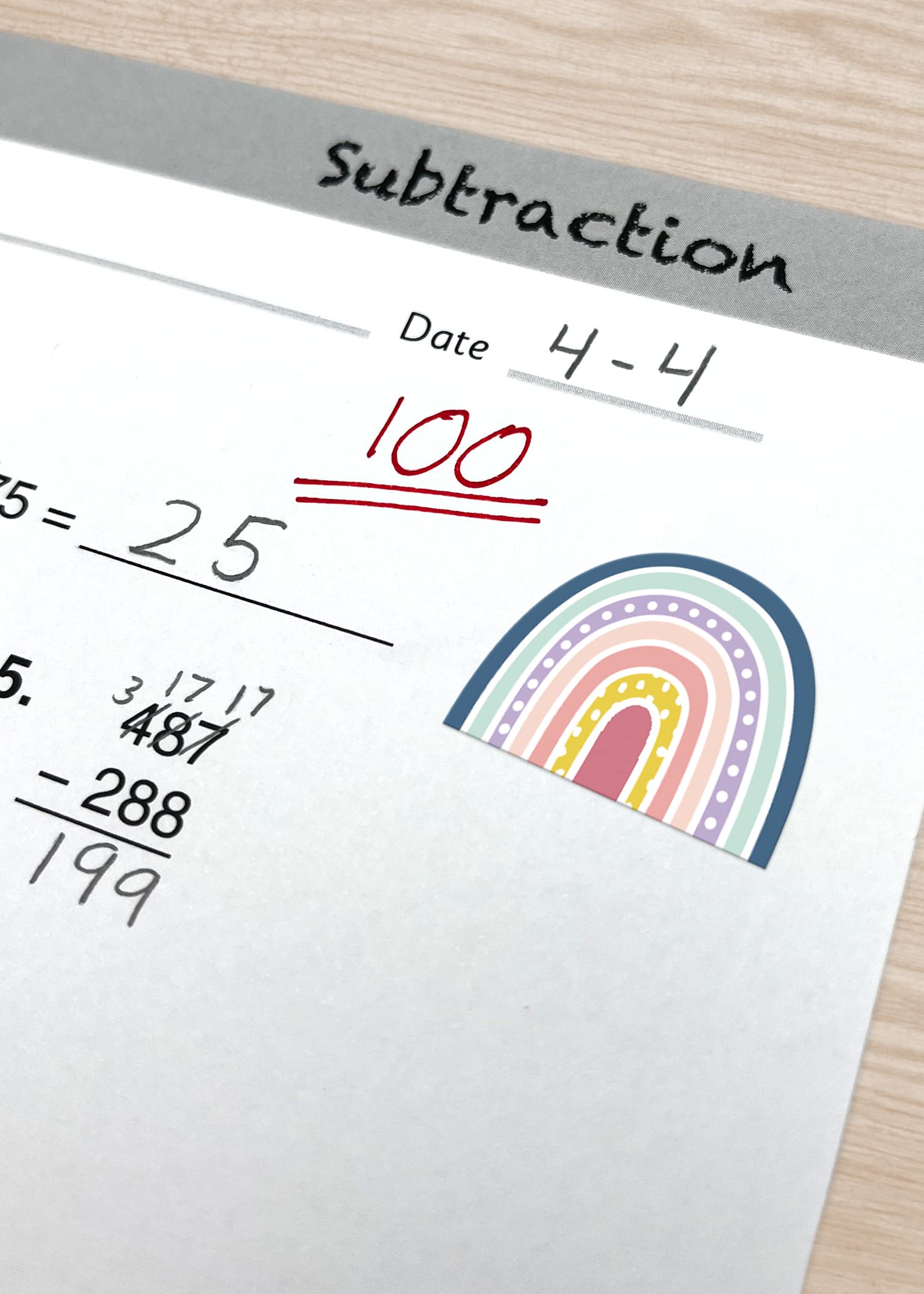 Oh Happy Day Rainbows Stickers