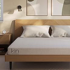 Kin By Tuft & Needle Firm 6" King Adaptive Foam Mattress in a Box, Cooling Pressure Relief, Balanced Support, 100 Night Trial, Fiberglass-Free, CertiPUR-US, 10-Year Limited Warranty