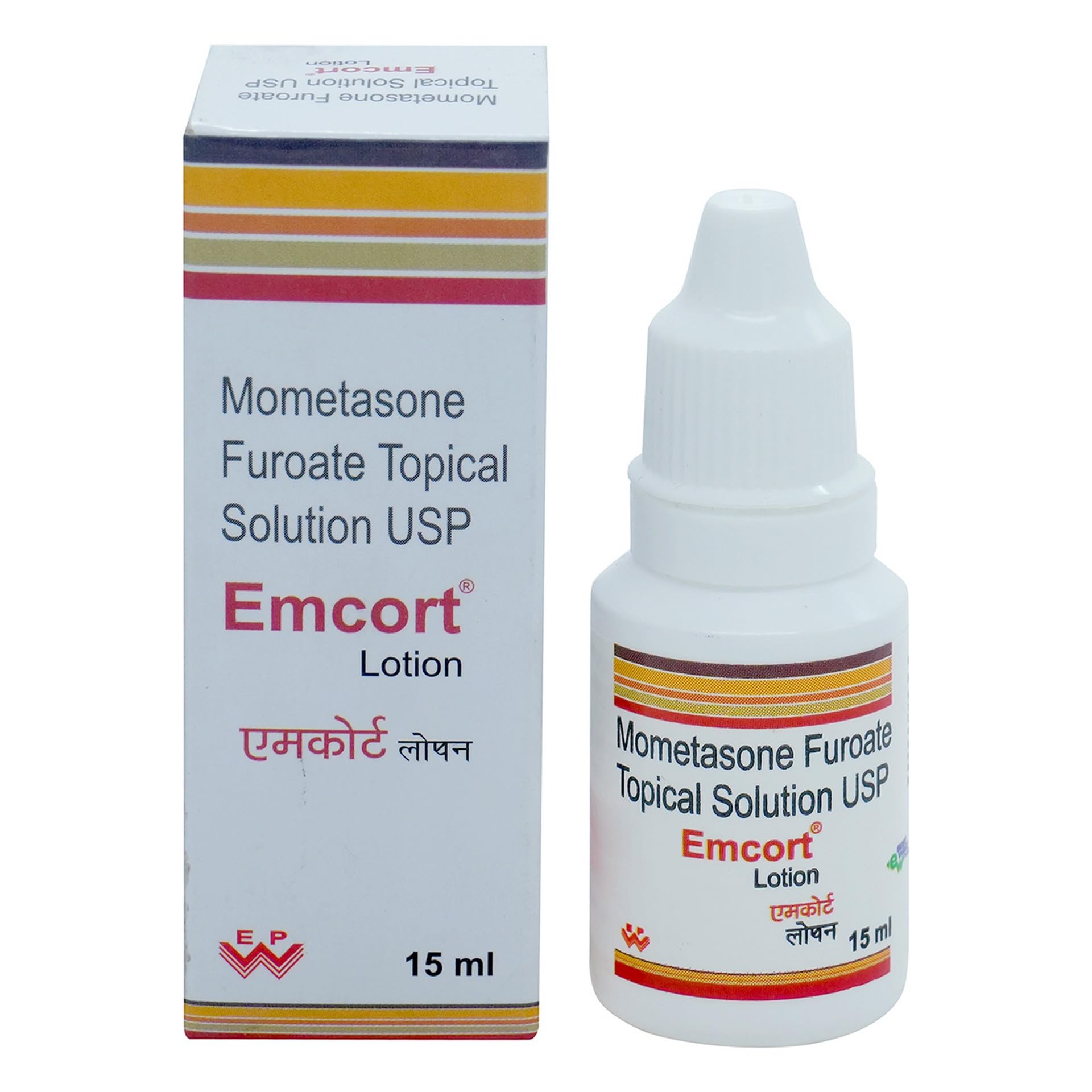 Emcort - Bottle of 15ml Lotion