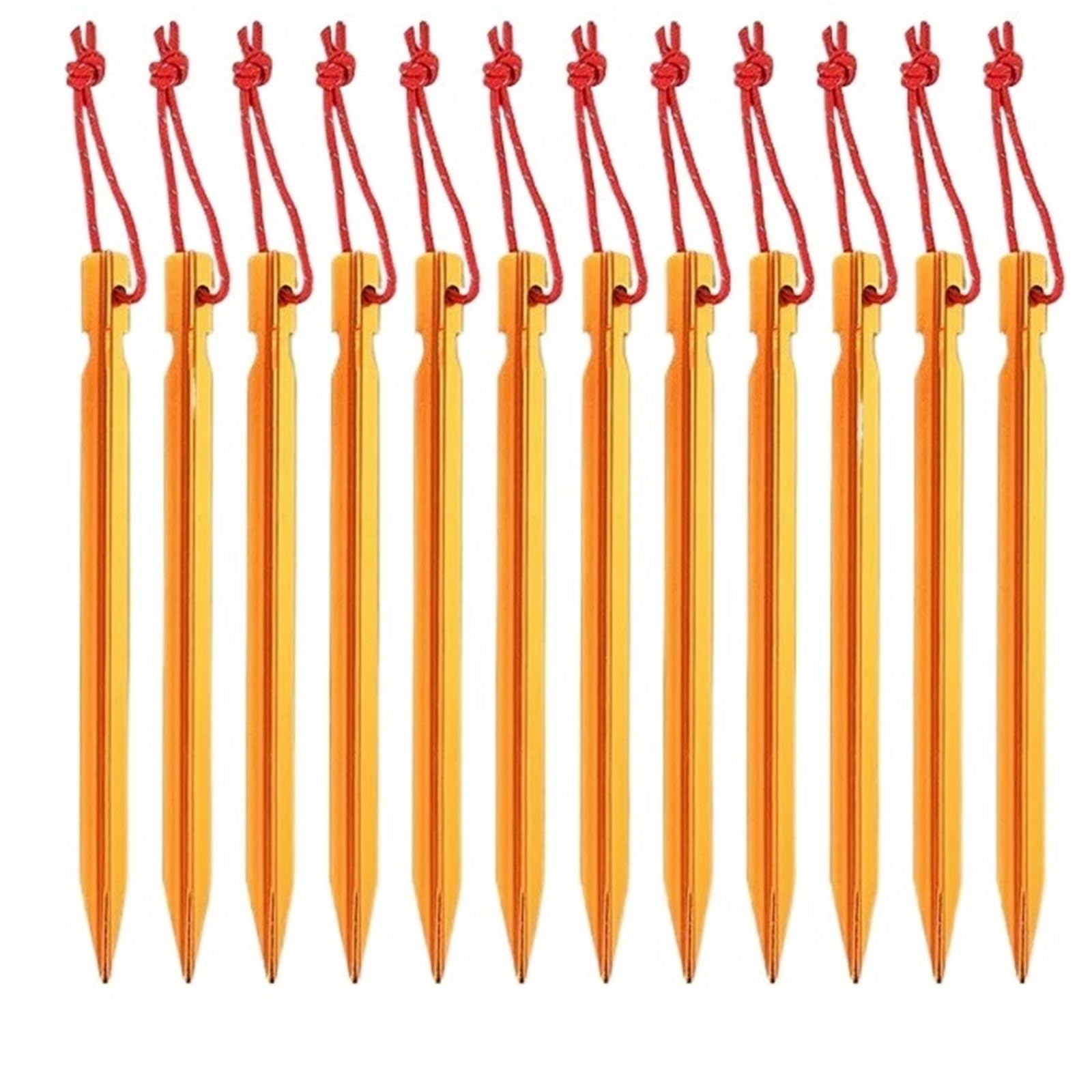 20pcs picchetti for Tenda Ultraleggeri in Lega di Alluminio 18cm for Tende da Viaggio for Campeggio all'aperto Accessori Telo picchetto per Campeggio, Gazebo
