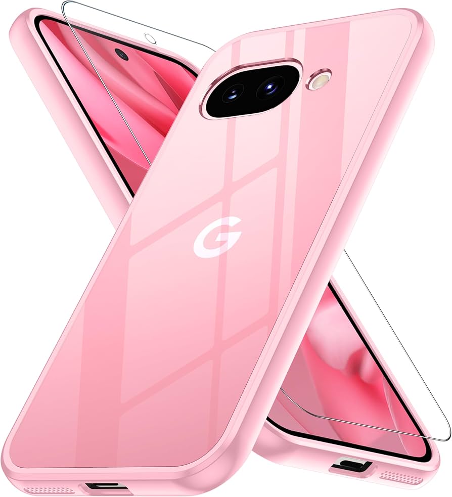 Amazon.co.jp: Google Pixel 9a ケース ピンク 黄変防止 グーグル