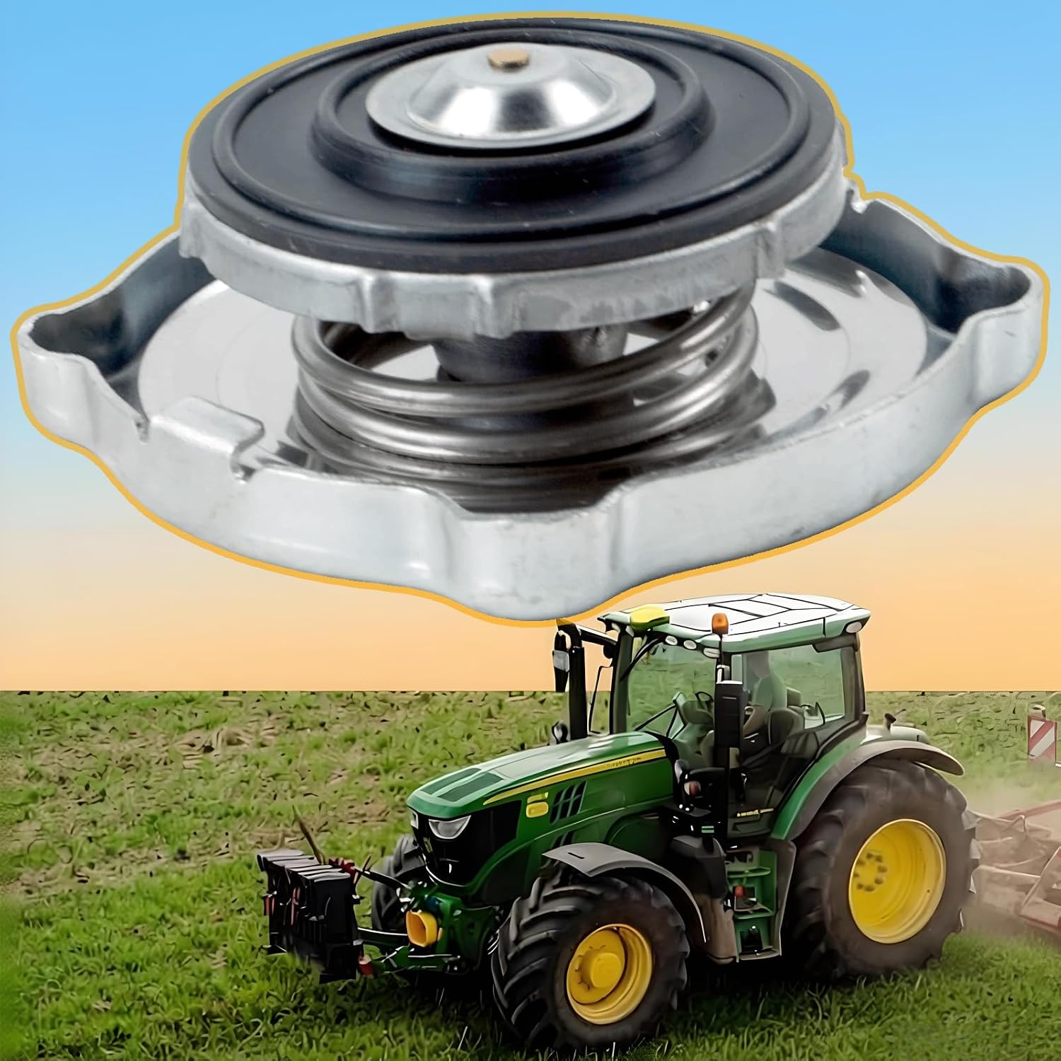 Radiator Pressure Cap Fit for Caterpillar 6L86176L 86176L-8617A6L8617A