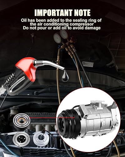 Miniatura 4 de Compresor de AC apto para 2013 para Infiniti para JX35 2014-2015 para Infiniti para QX60 2009-2014 para Nissan para Murano 2008-2014 para Nissan