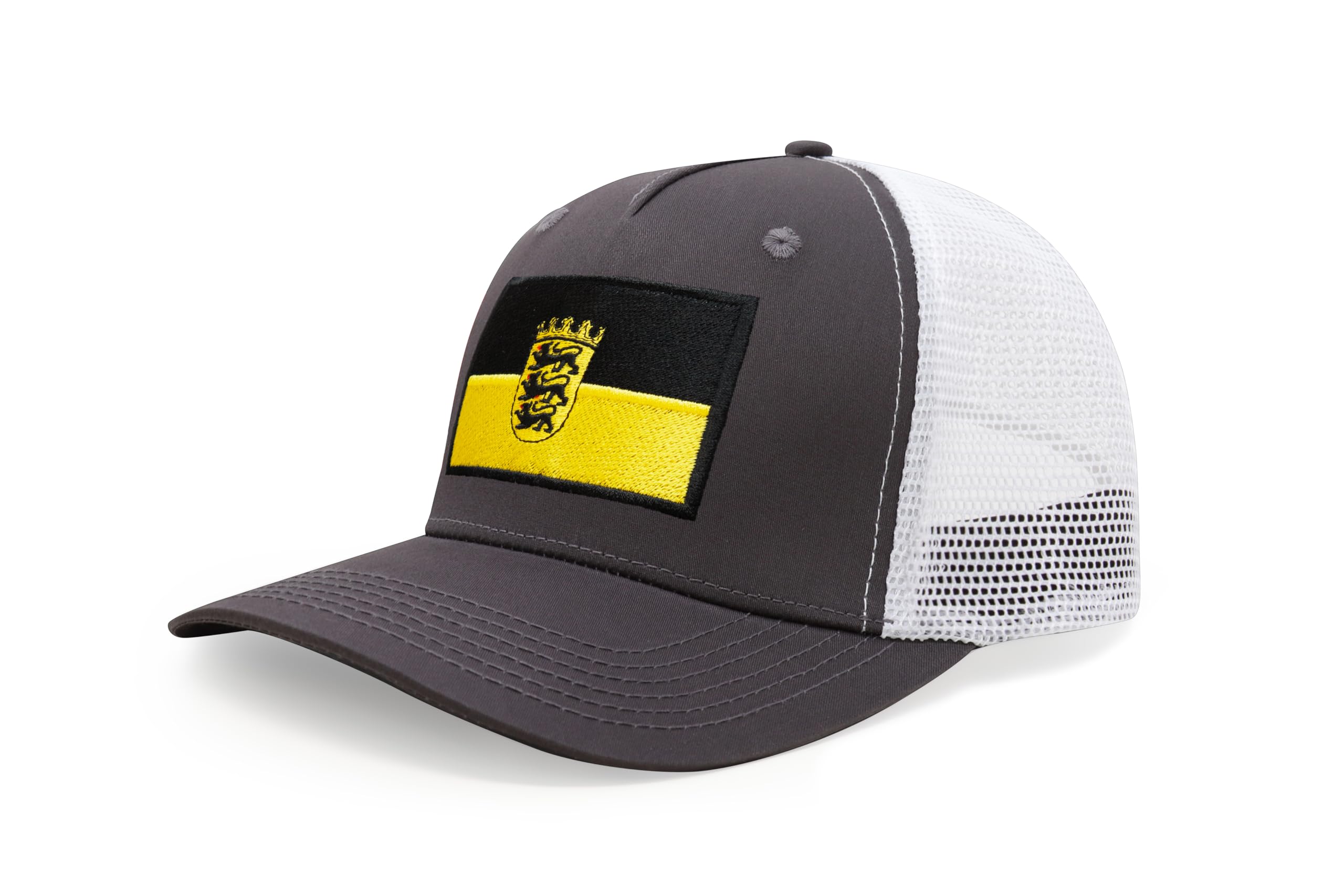International Tie State Hat for Men and Women, Adjustable Snapback Trucker Baseball Cap with Embroidered Patch