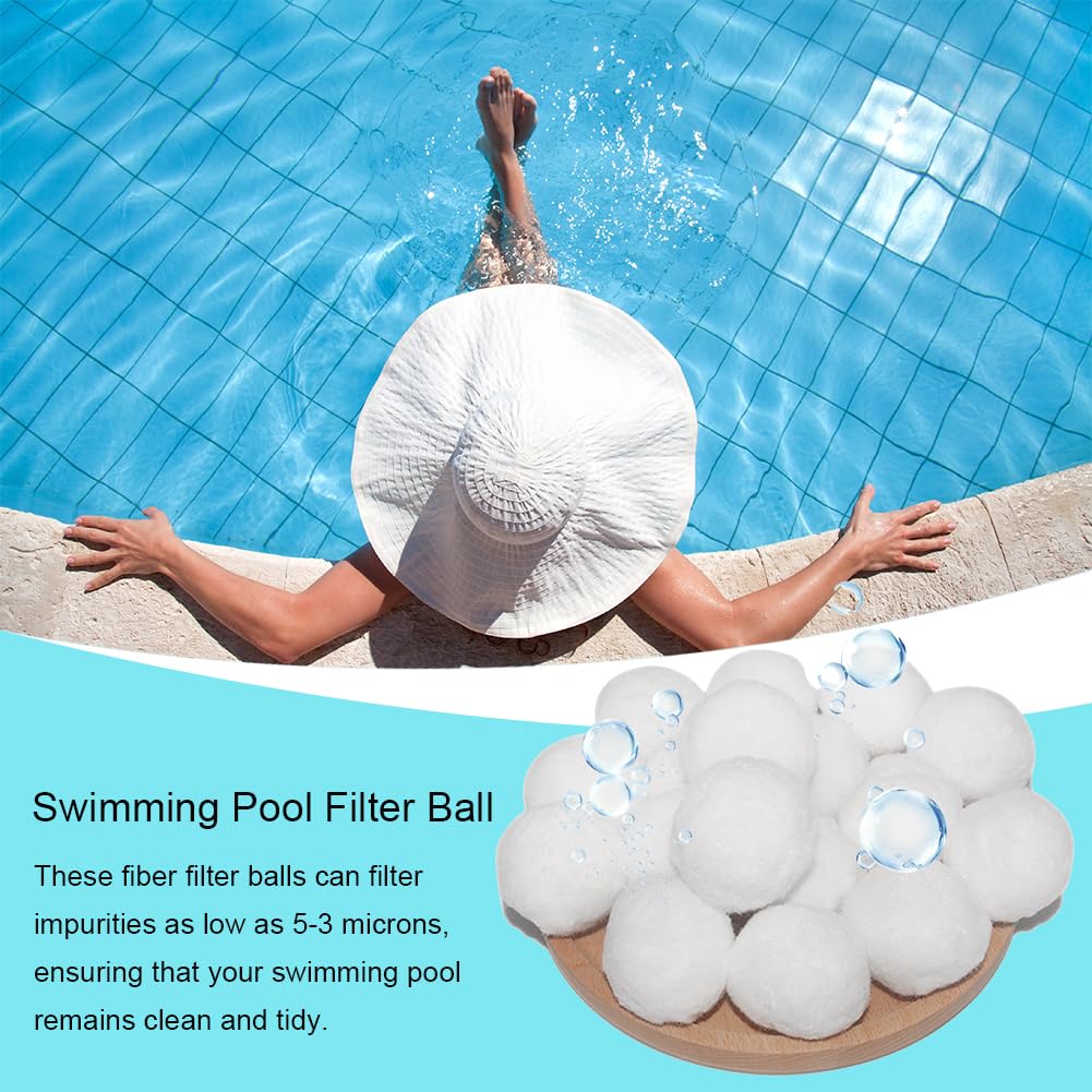 KATELUO 300G-500G Balles Filtrantes,Boules de Filtre de Piscine KATELUO 300G-500G Balles Filtrantes,Boules de Filtre de Piscine