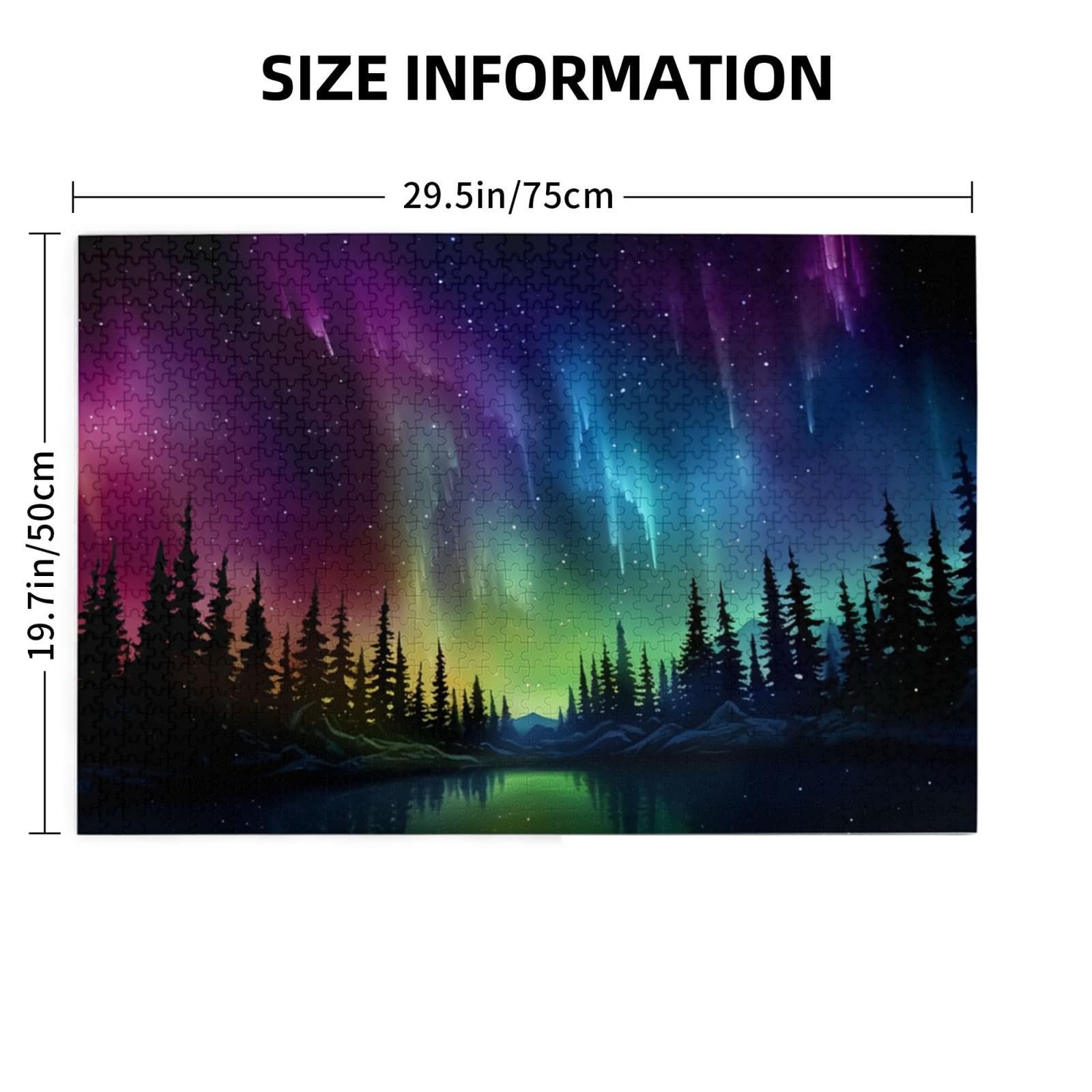 Gibsons puzzle Notte delle Luci del Nord - 1000 pezzi in cartone
