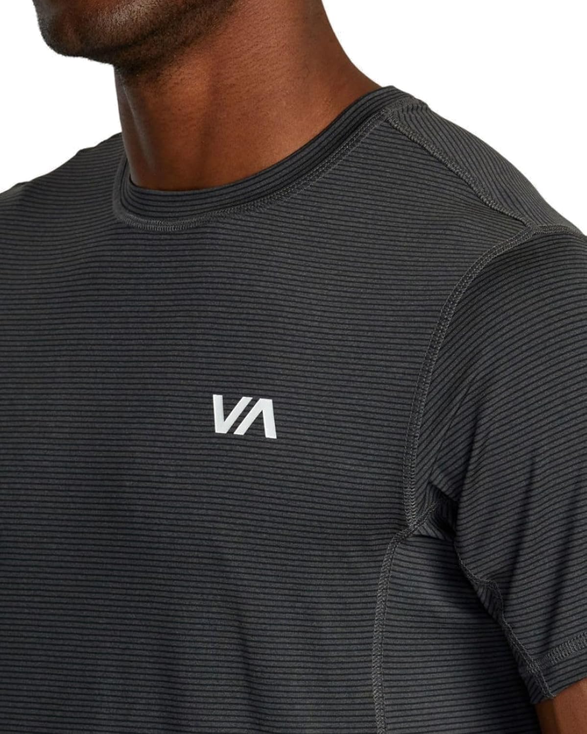 RVCA Men's Sport Vent Stripe Ss