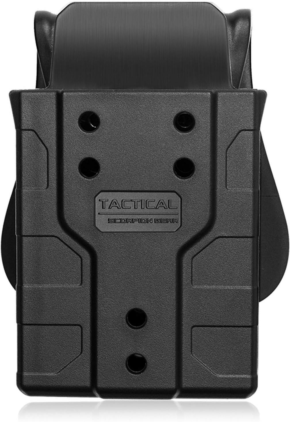 Tactical Scorpion Rifle Polymer Magazine Belt Paddle Pouch