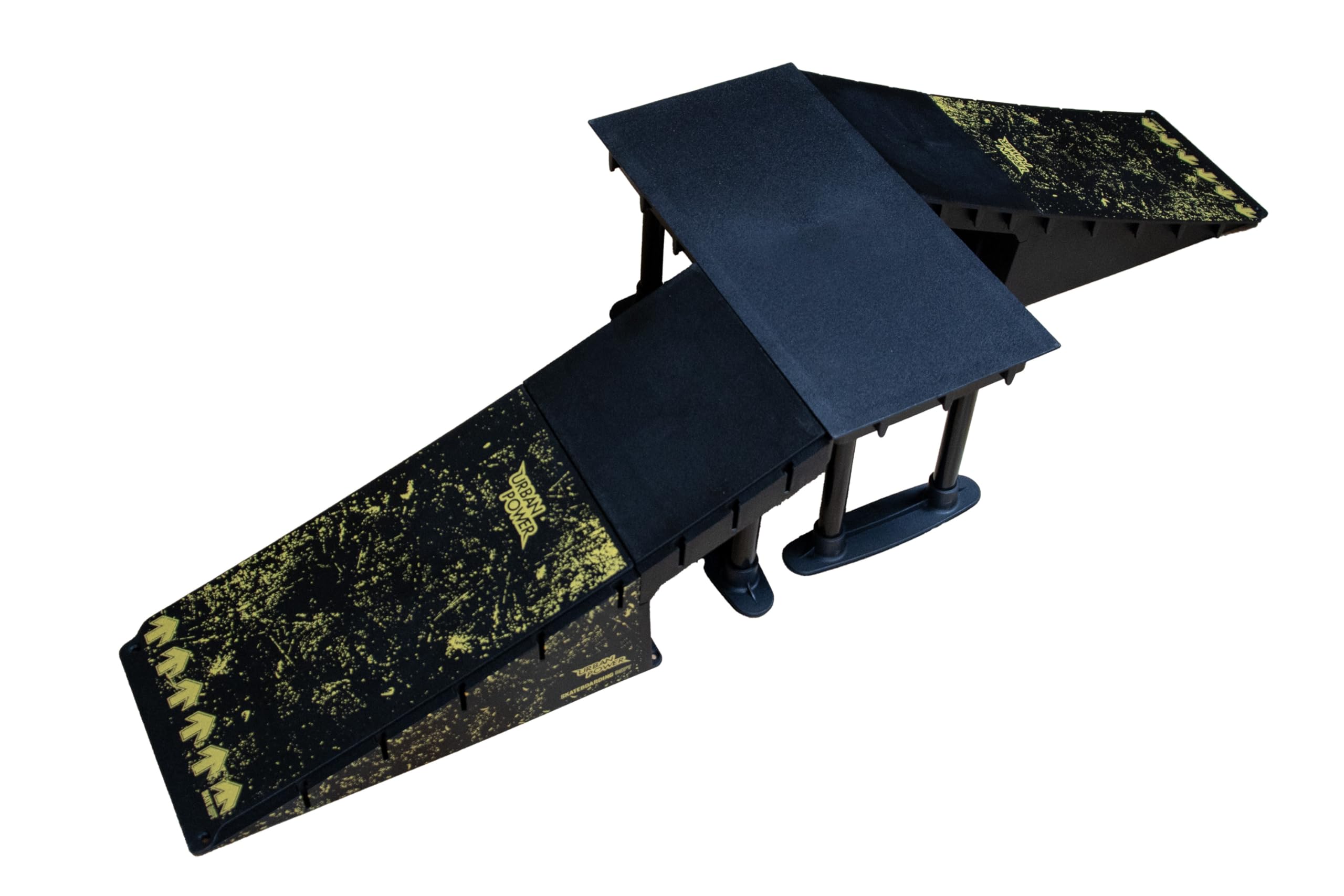 Mini Rampes de Skate modulables - 6 configurations - Kit de Skate Petite Taille pour chez Vous