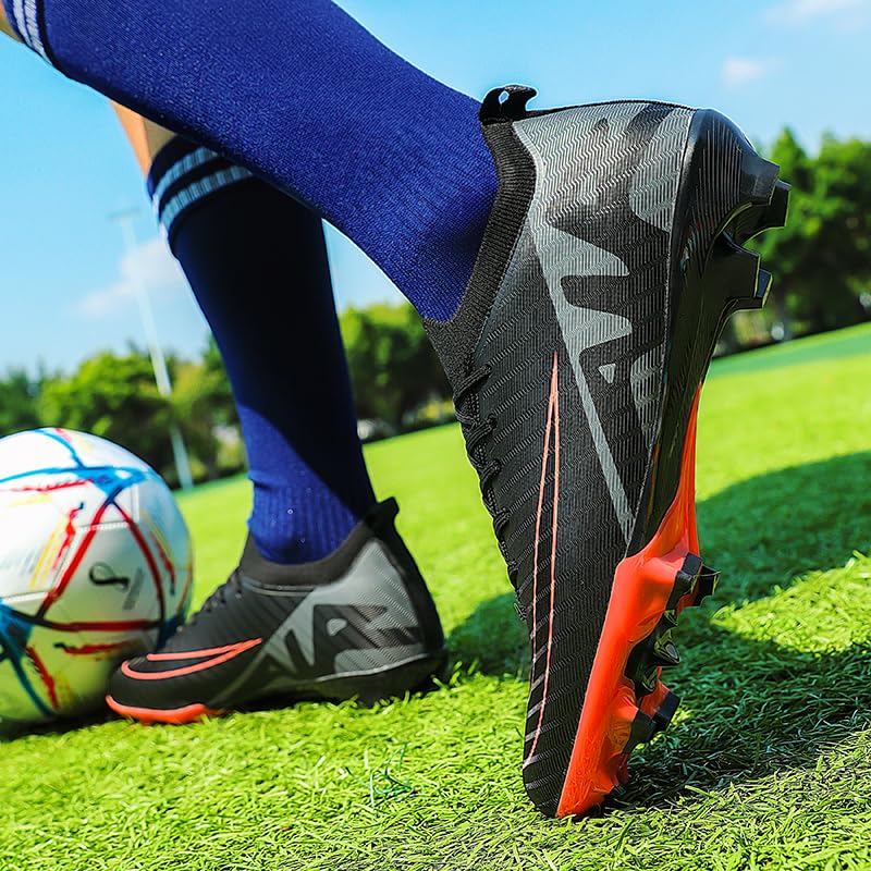 Nike Alpha Menace 4 Shark Football Cleats (Wide) (Black, US Footwear Size System, Adult, Men, Numeric, Wide, 10.5)