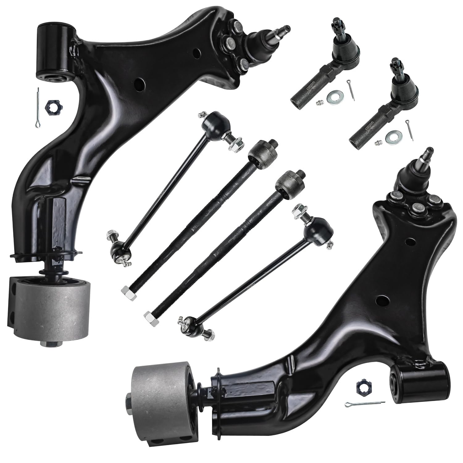 Detroit Axle - Front Lower Control Arms for 2010-2017 Chevrolet Equinox