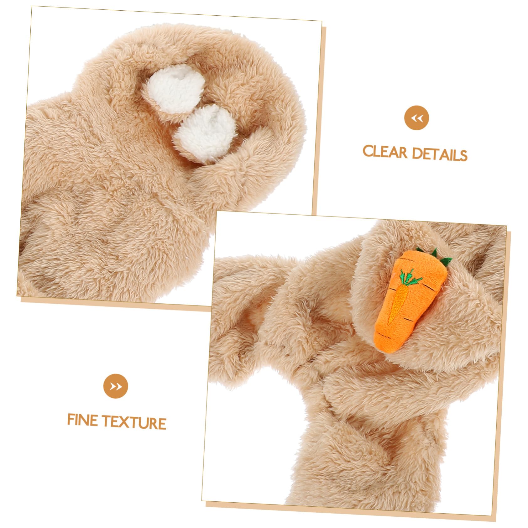HANABASS 3piezas Abrigo De Invierno para Mascotas Ropa Térmica para Perros y Gatos Traje Capucha De Cálido para Actividades Diarias y Fotografía