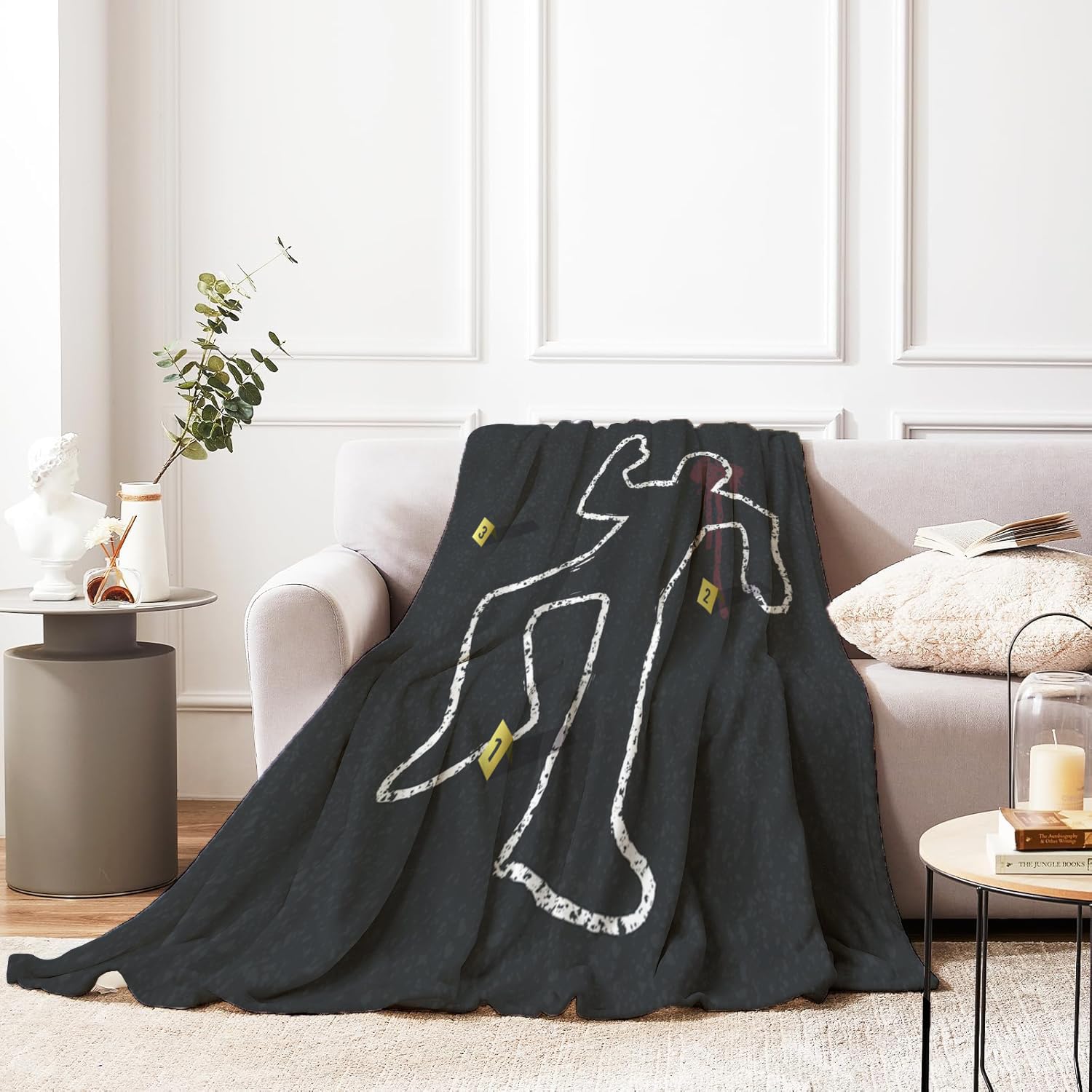 Amazon.com: rouihot 60x80 Inches Flannel Throw Blanket Yellow