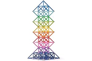 Magnastix: 145-Piece Magnetic Building Blocks for Endless Creative Play