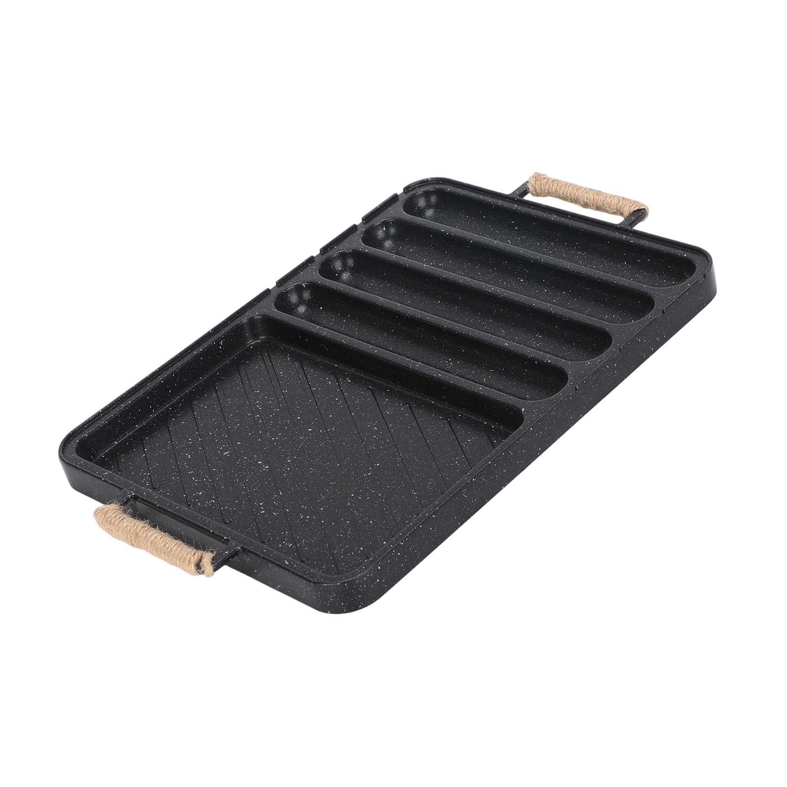 Piceioep Outdoor Cookware with Flat and Textured Surfaces for Even Heat Spread Outdoor Cooking Equipment