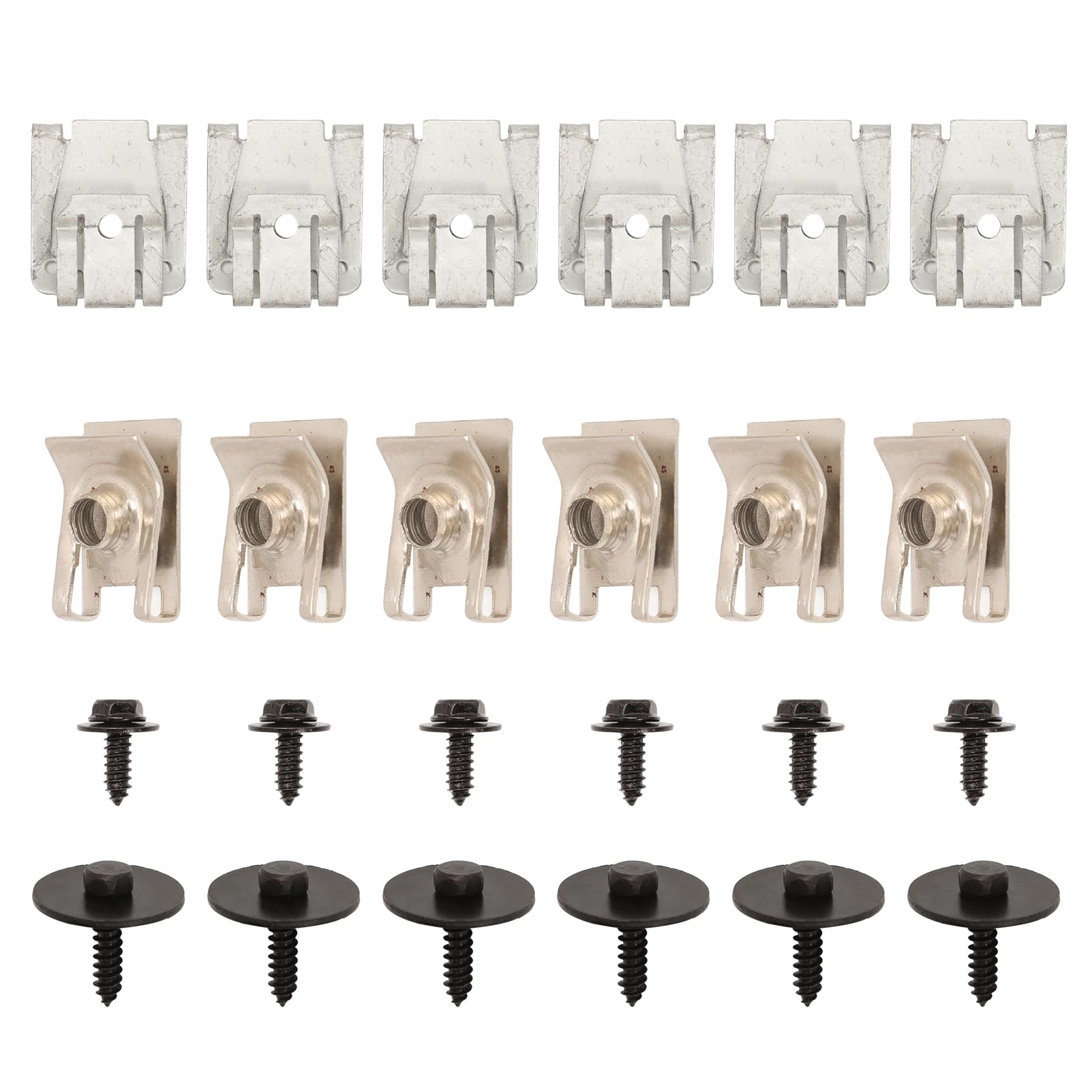 Motor Unterboden Schrauben Set Für Mercedes - 24-teilig, Verzinkt, Diverses Modelle