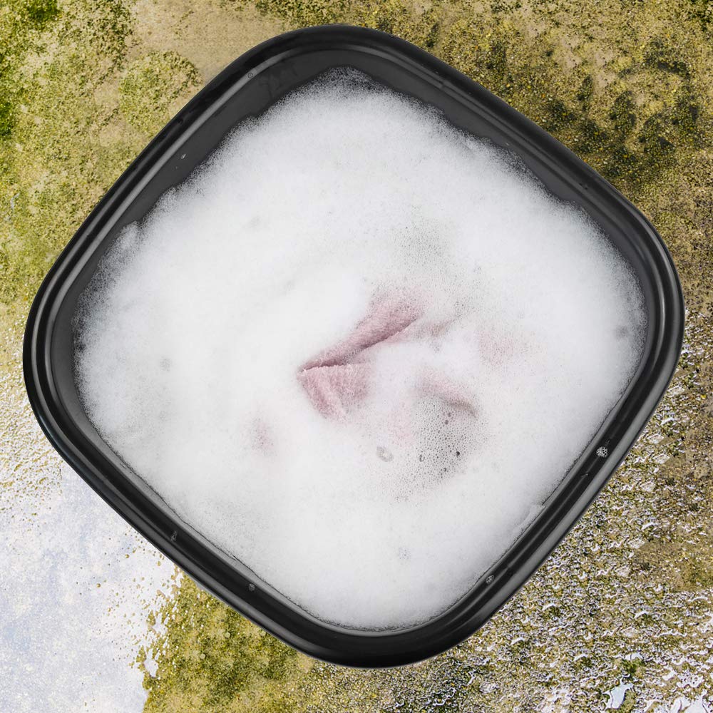 kekow 12 Quart plástico lavabo, 3 unidades (transparente)