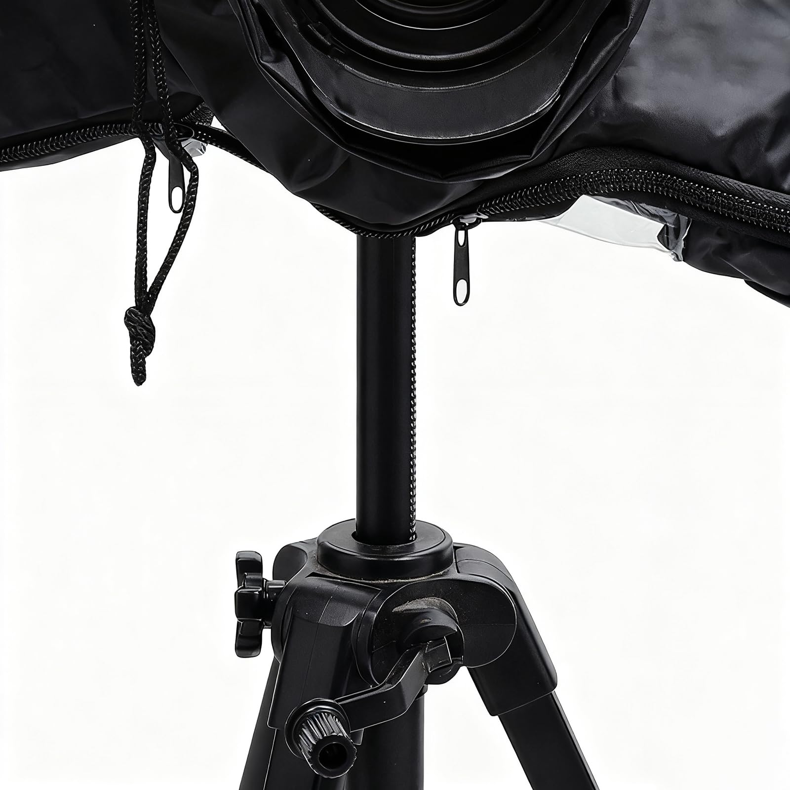 Housse de pluie imperméable pour appareil photo reflex numérique avec fenêtre transparente
