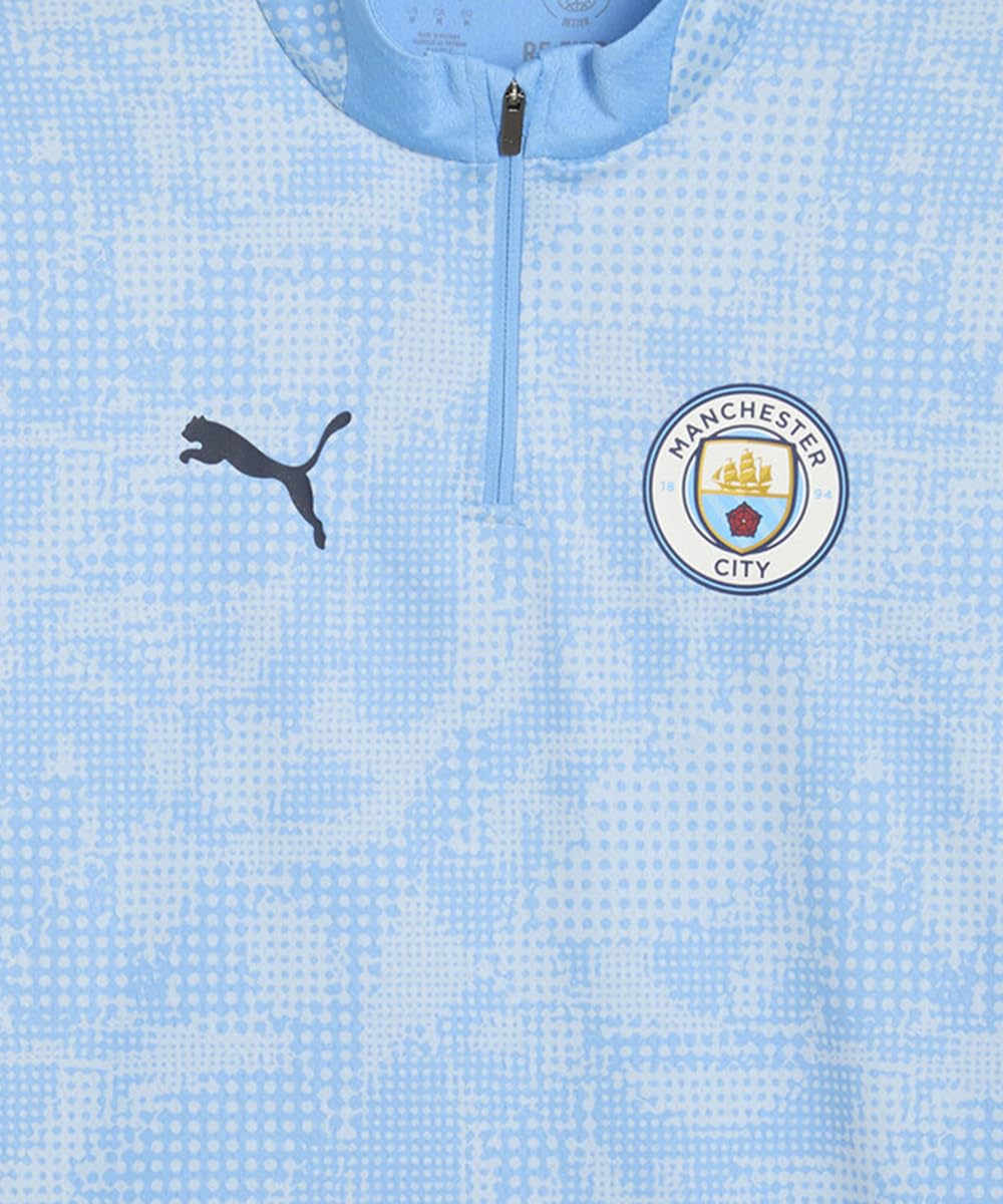 Puma Manchester City FC Herren Training 1/4 Zip Langarm T-Shirt 25/26