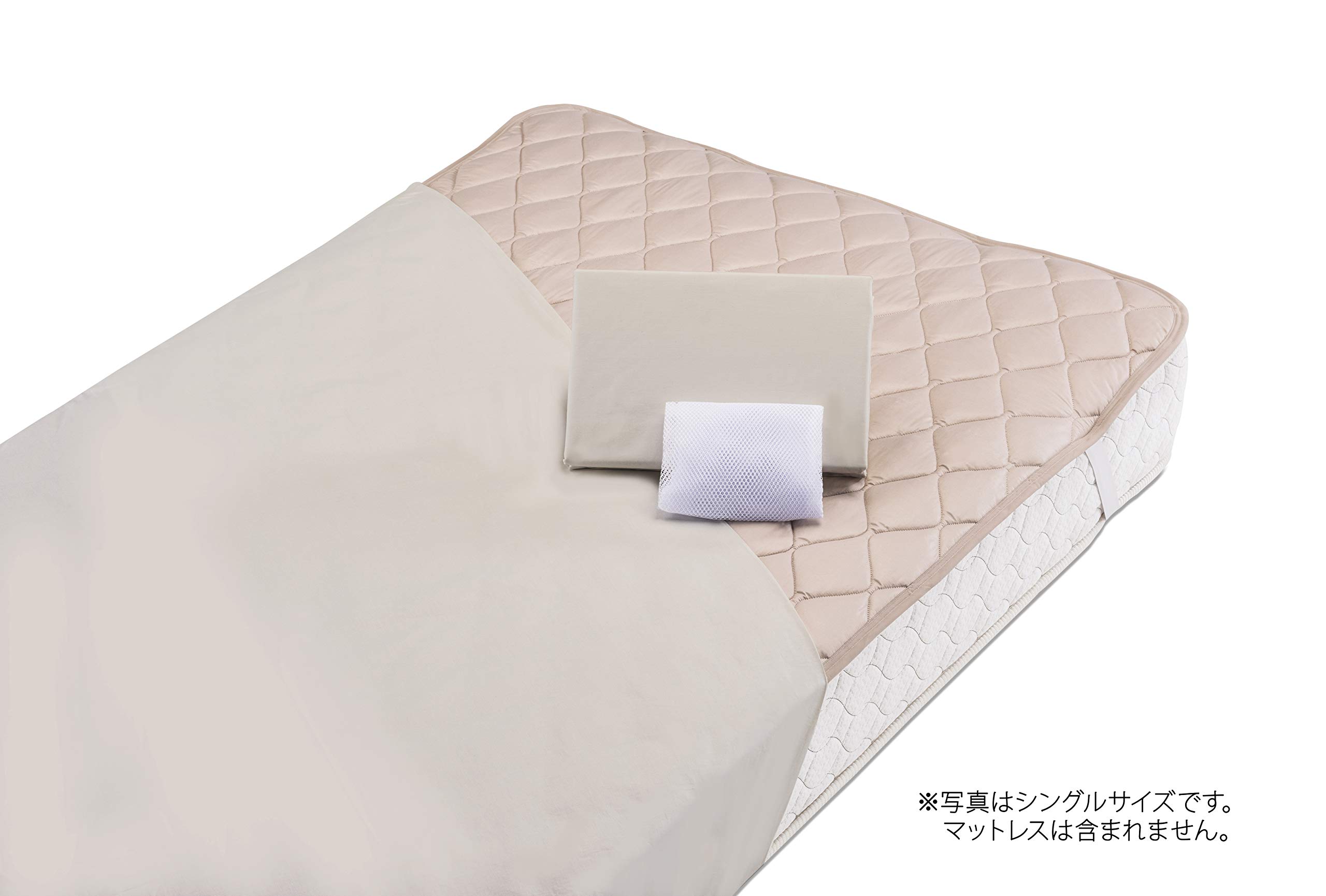 Amazon｜【フランスベッド正規品】 寝装品3点パック(ベッドパッド1枚