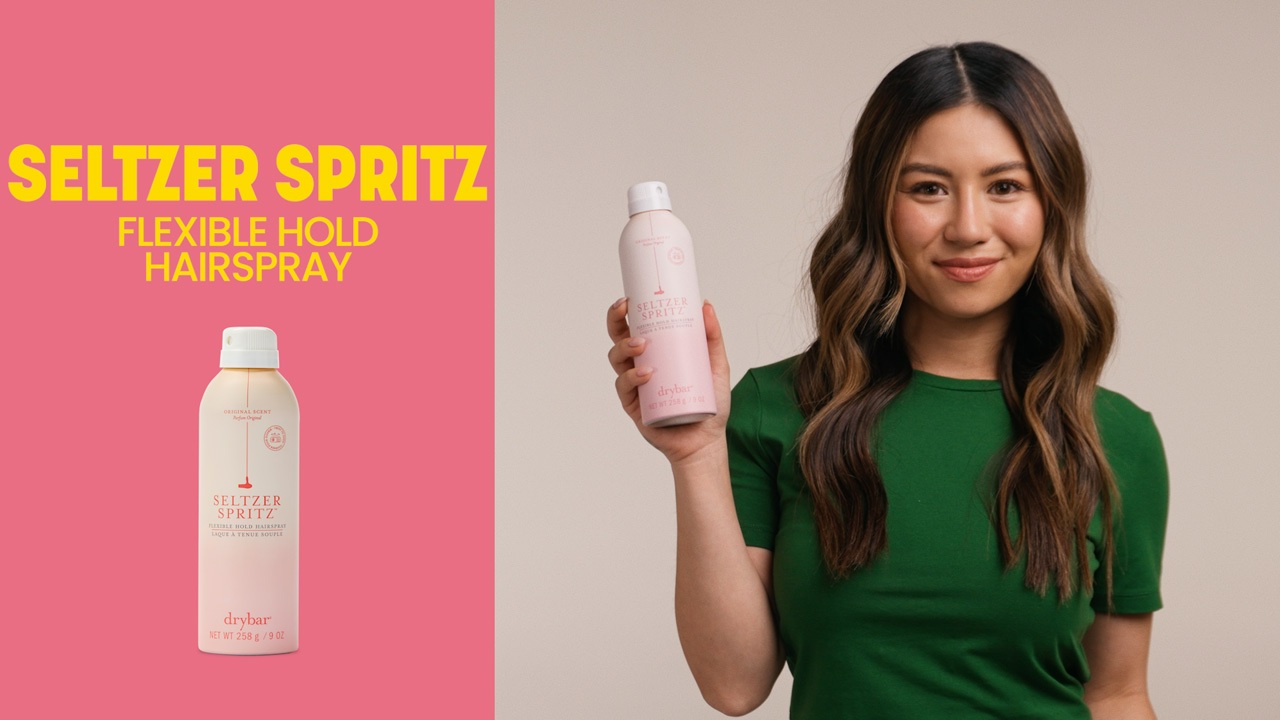 Amazon.com: Drybar Seltzer Spritz Flexible Hold Hairspray, 9 oz