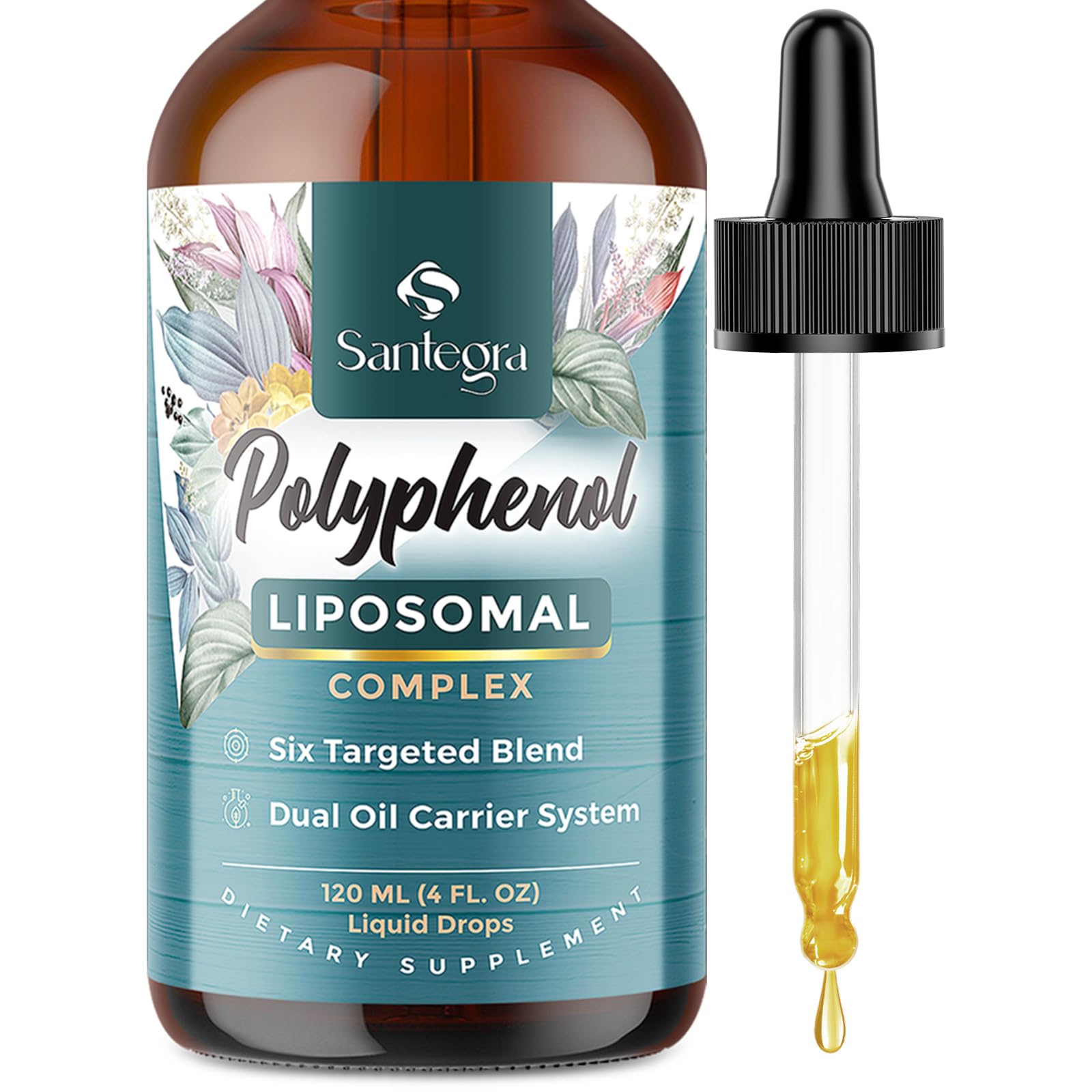 Polyphenols Supplement Liposomal 4.06 Fl Oz(Pack of 1)
